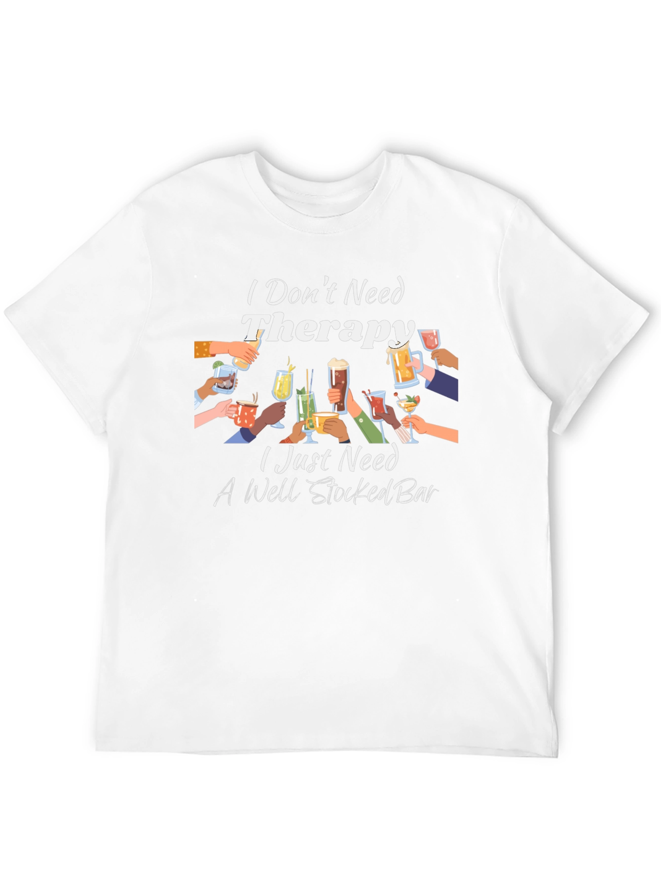 Therapy? I Need a Well Stocked Bar T-Shirt