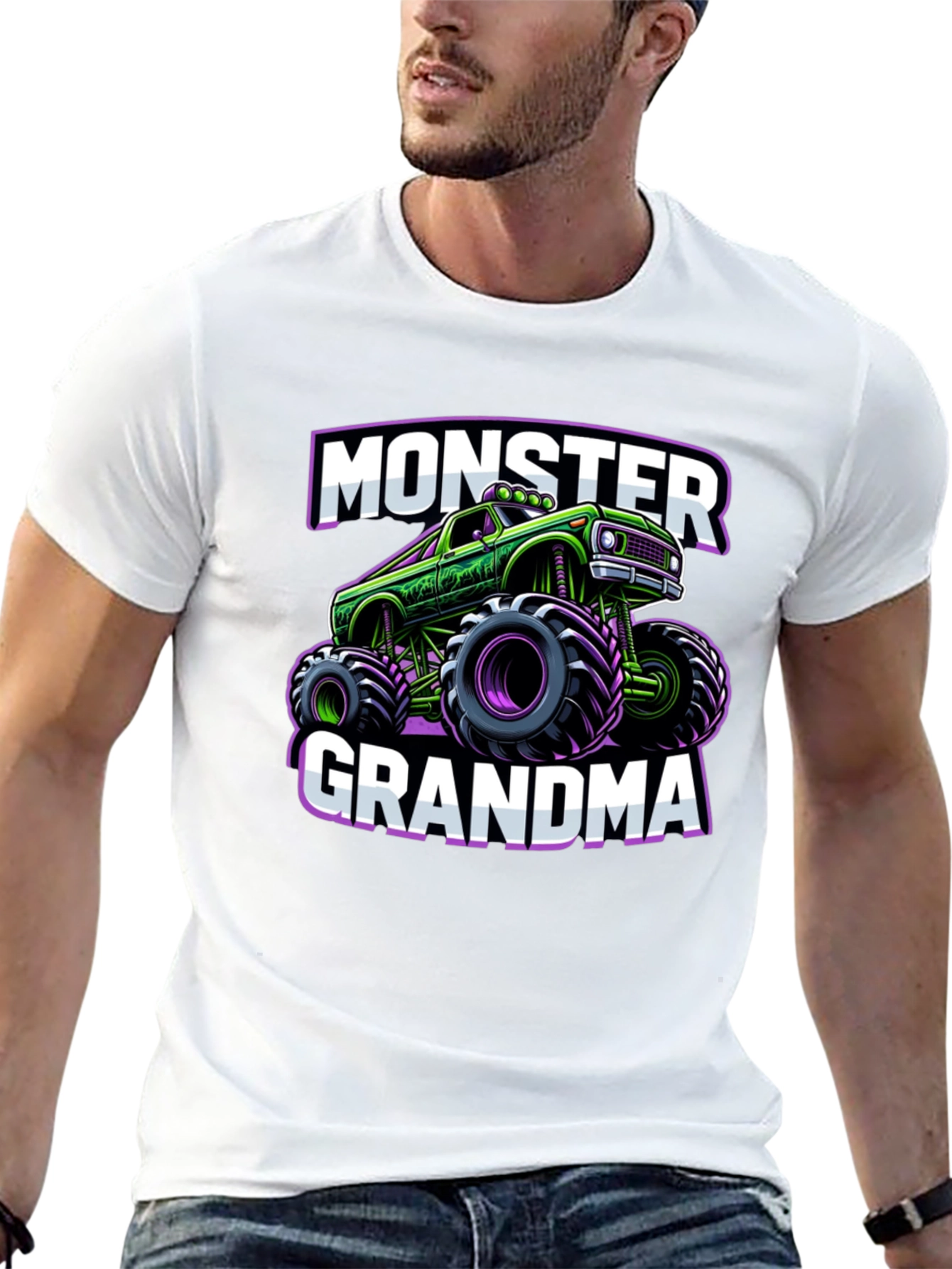 Monster Grandma Truck T-Shirt
