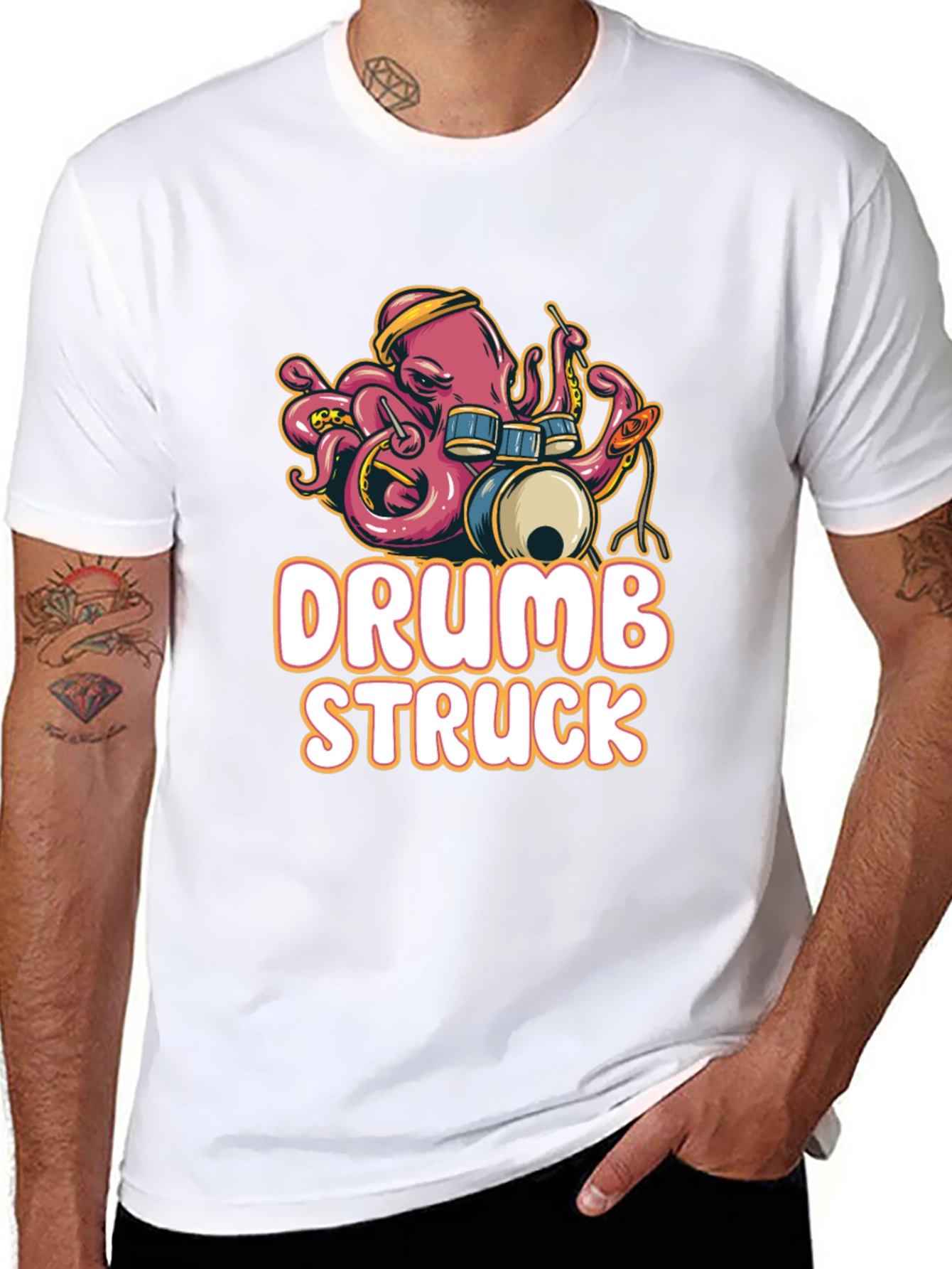 Drumstruck Octopus Graphic Tee
