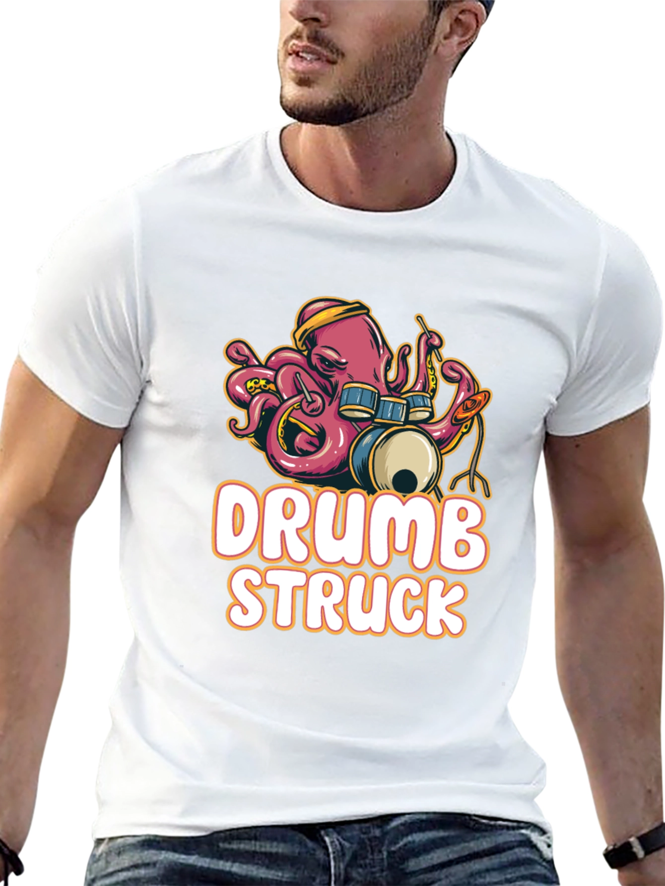 Drumstruck Octopus Graphic Tee