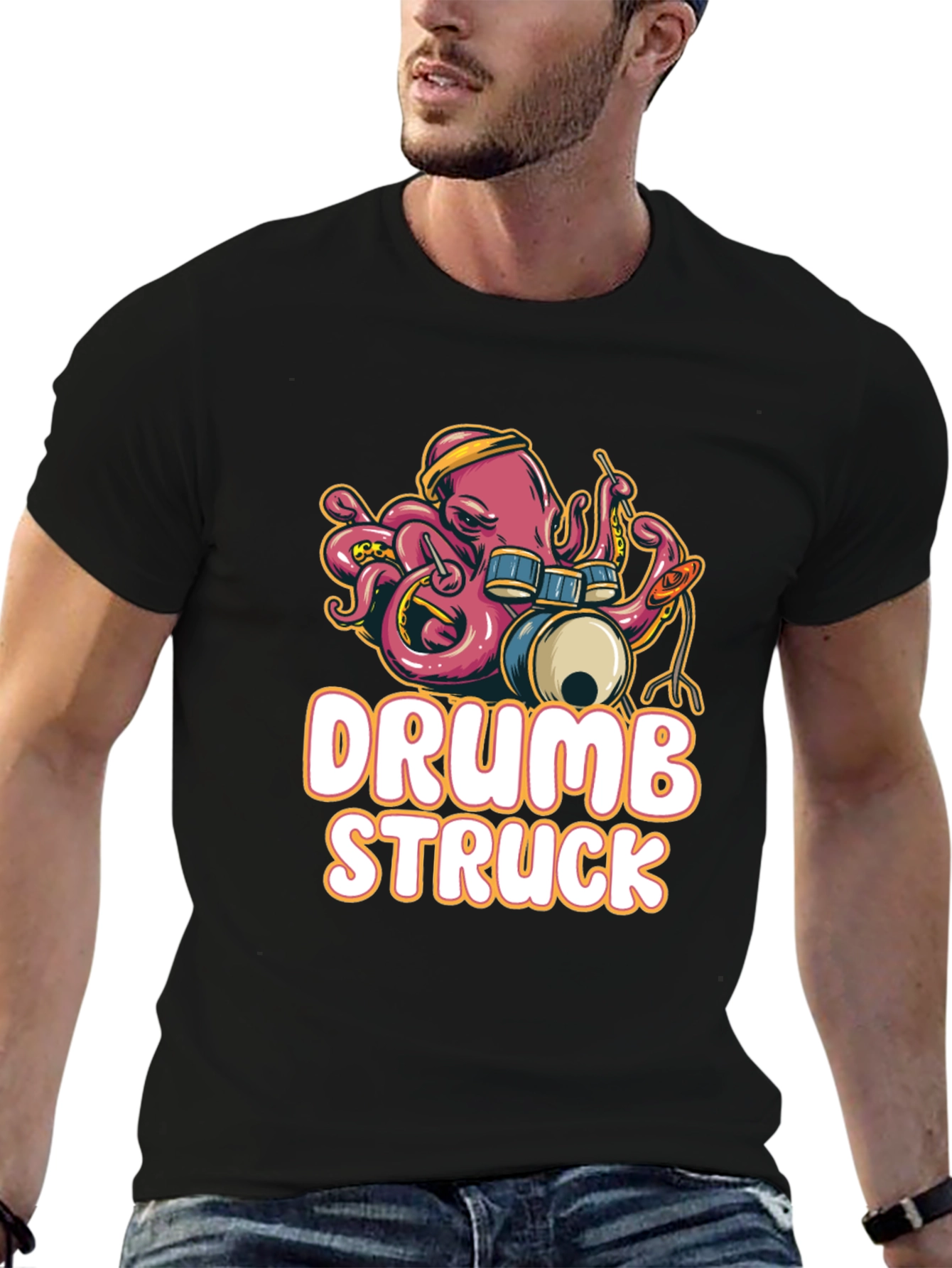 Drumstruck Octopus Graphic Tee