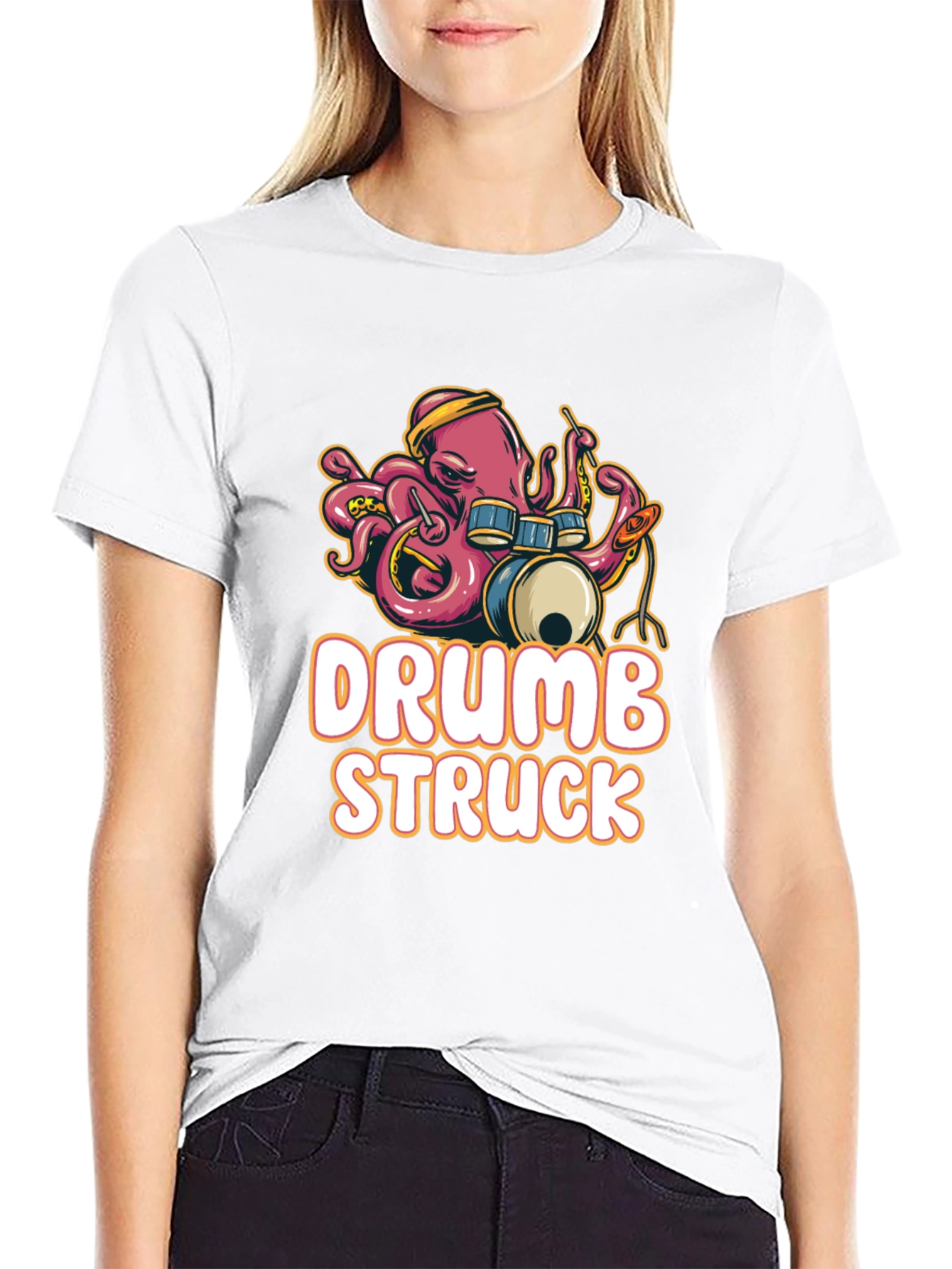 Drumstruck Octopus Graphic Tee