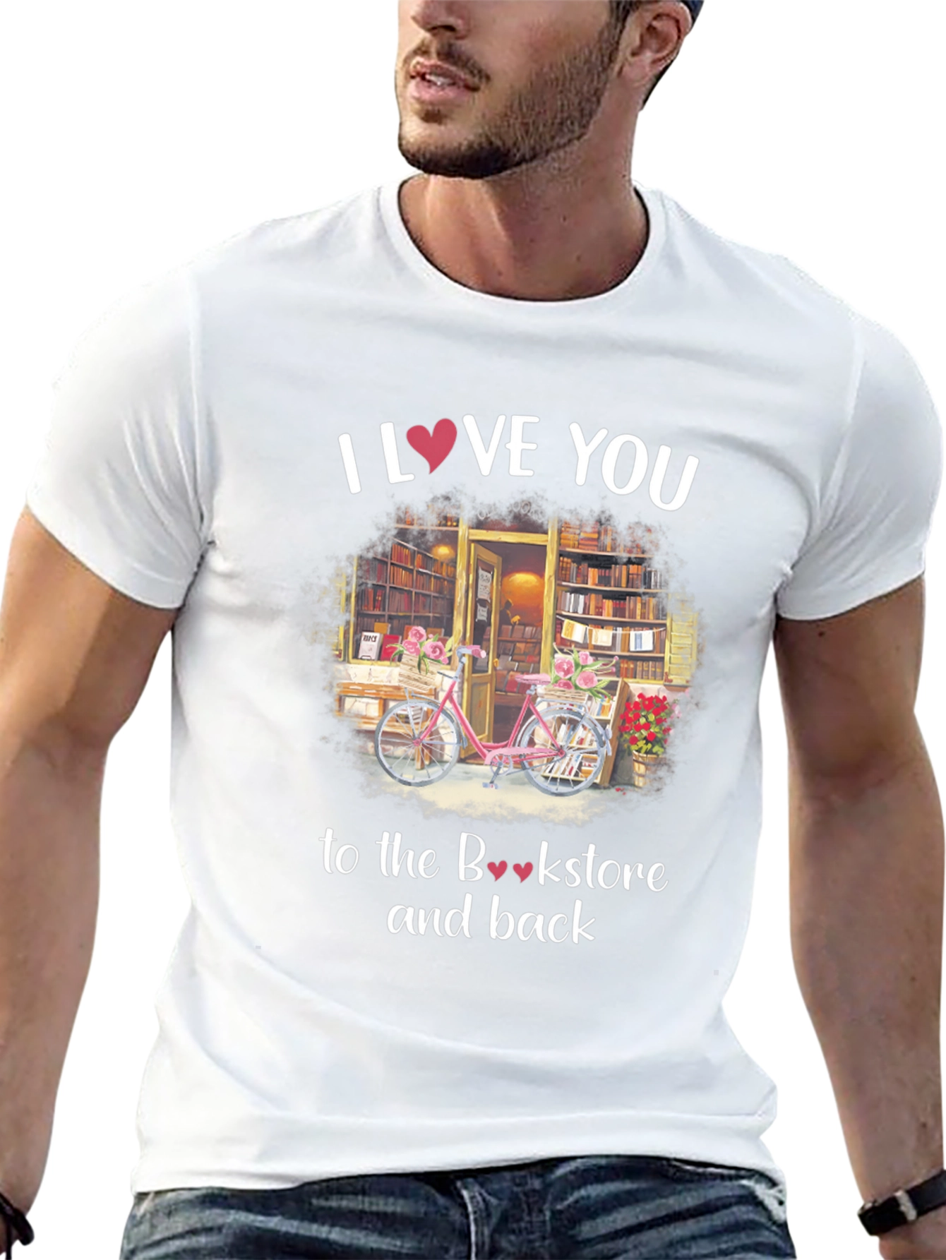I Love You to the Bookstore T-Shirt