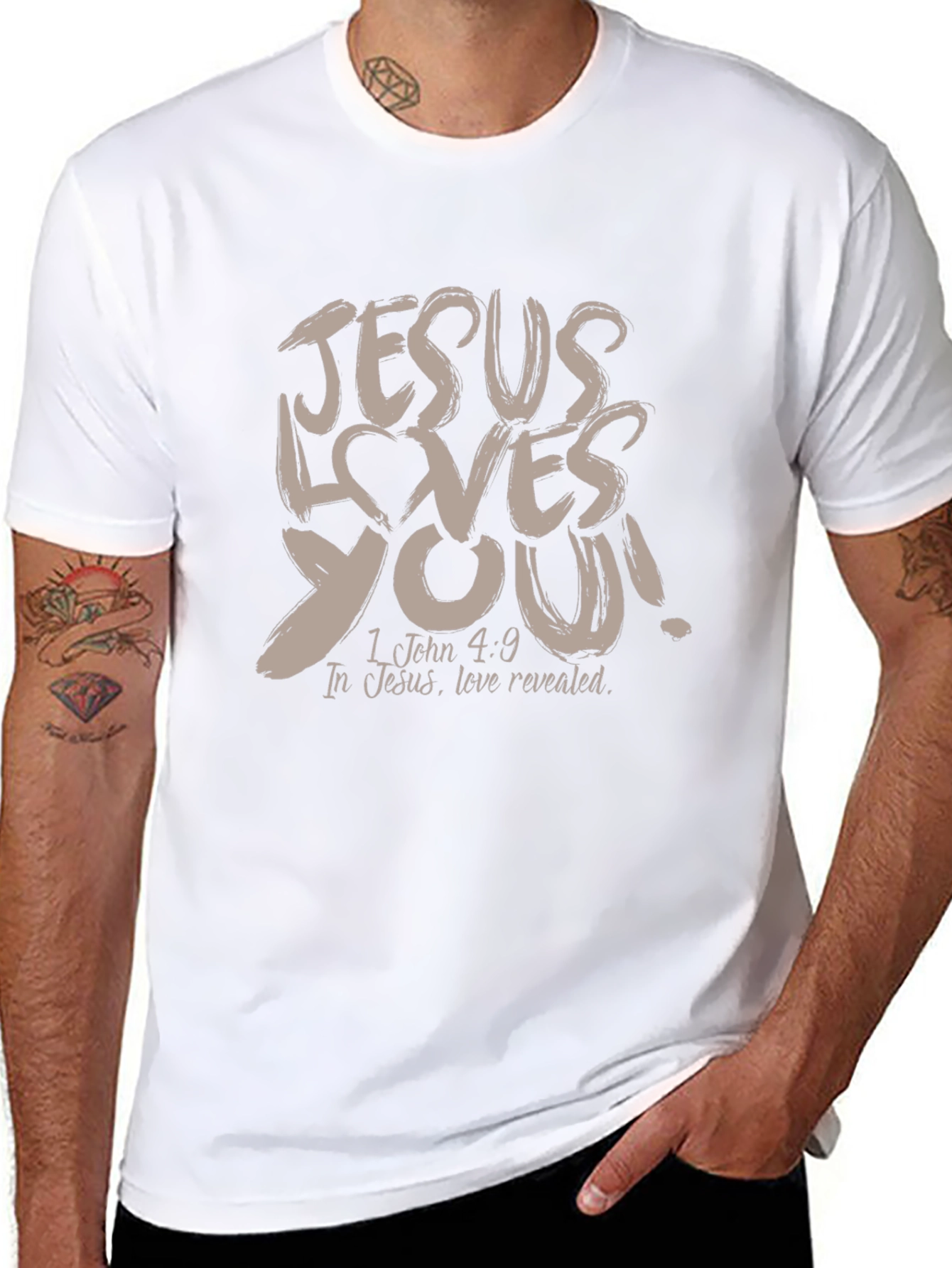 Jesus Loves You! Graphic T-Shirt