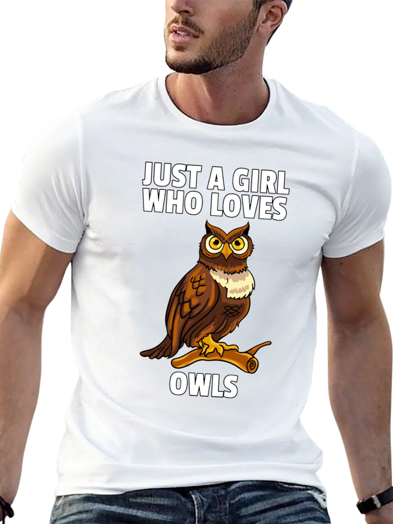 Just a Girl Who Loves Owls T-Shirt
