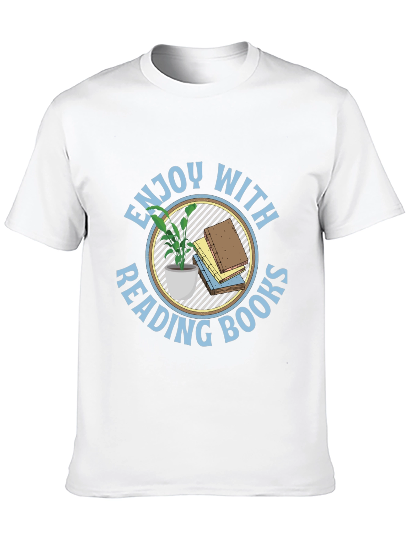 Enjoy Reading Books Black T-Shirt