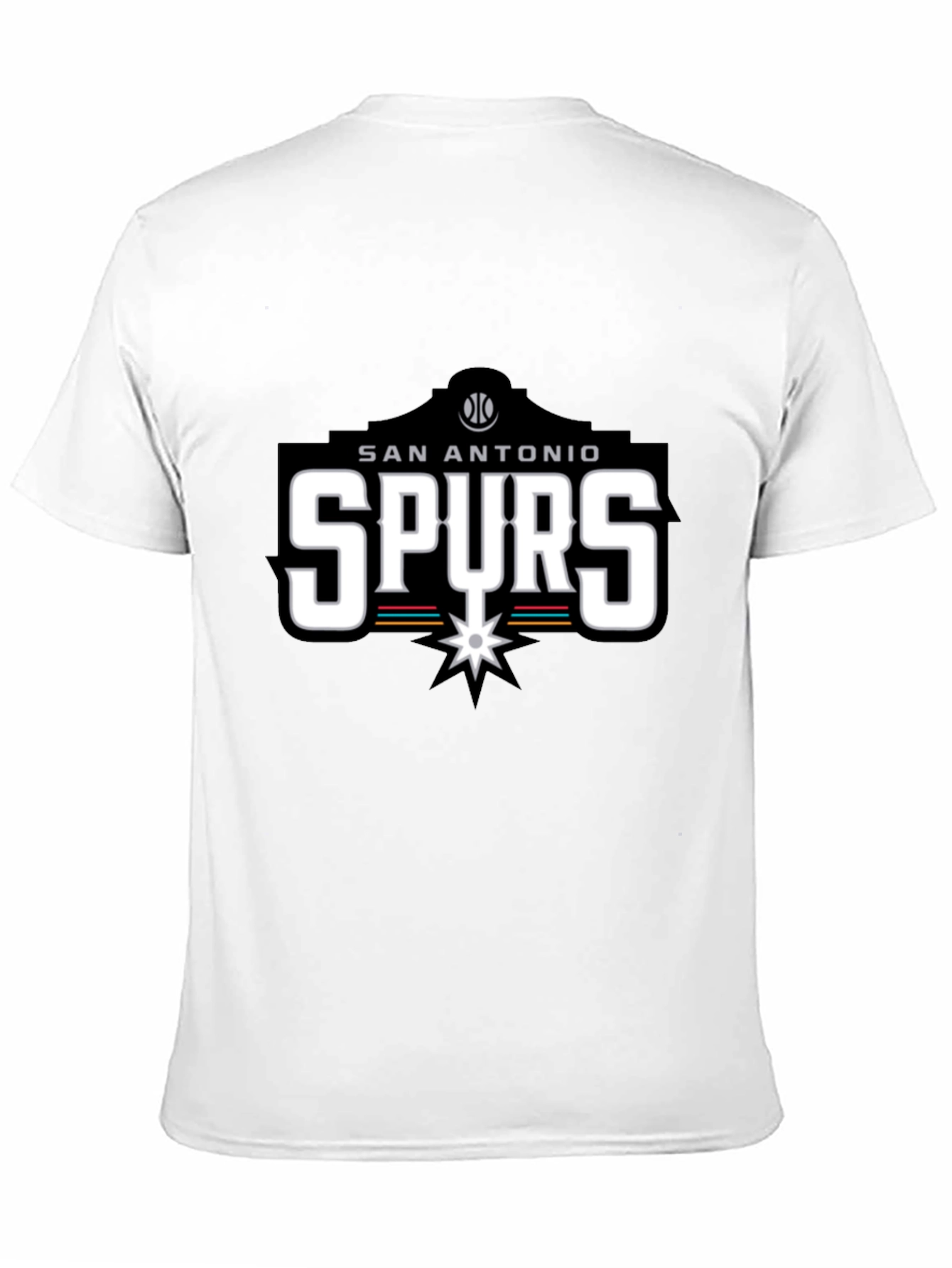 San Antonio Spurs Black T-Shirt - Fan Apparel