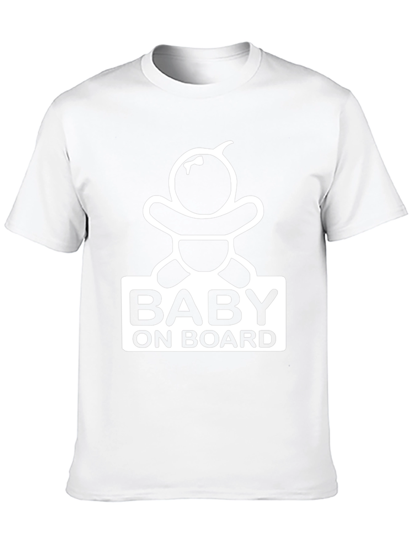Baby On Board Graphic Tee - Pregnancy Announcement Shirt