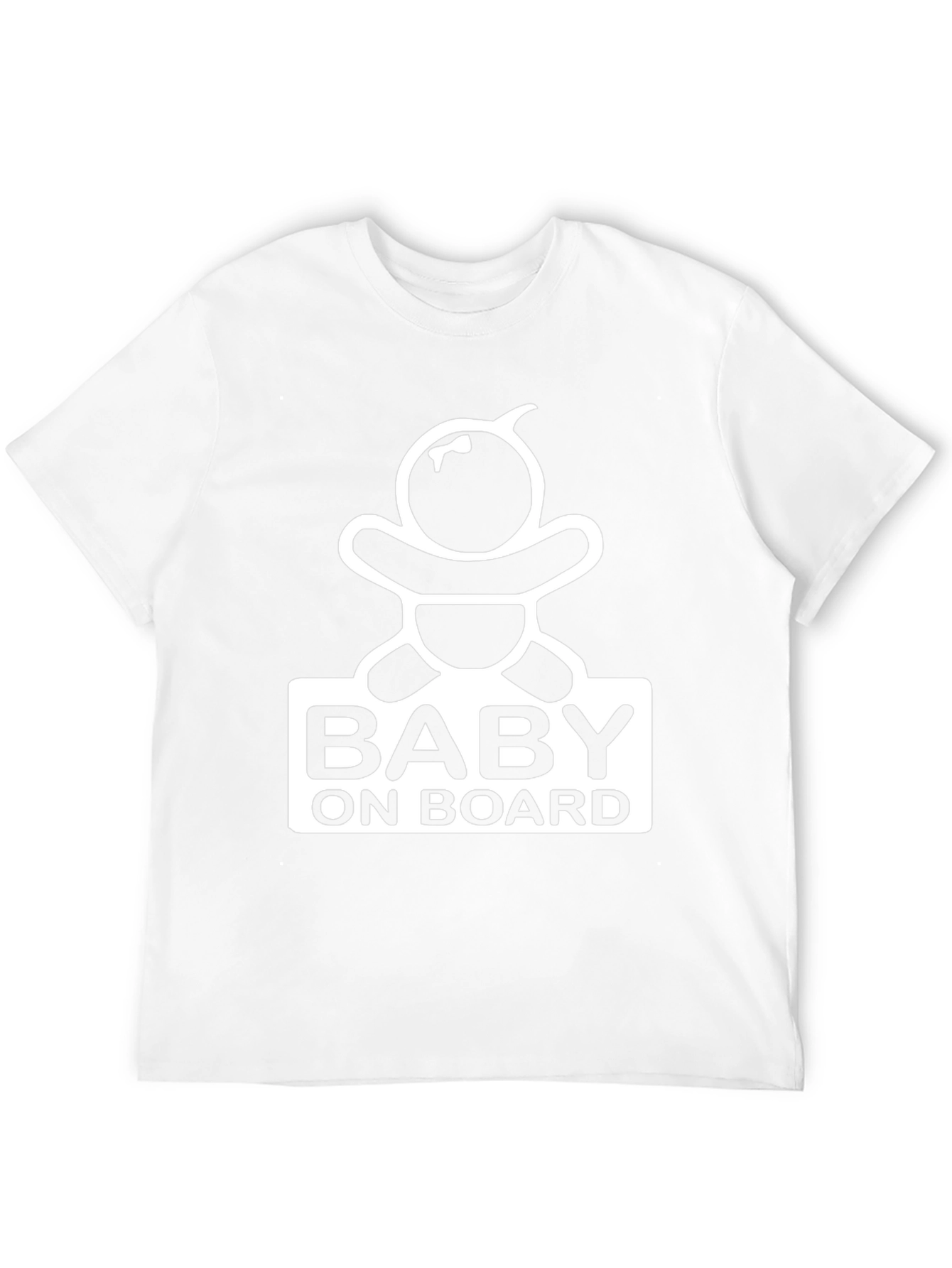 Baby On Board Graphic Tee - Pregnancy Announcement Shirt