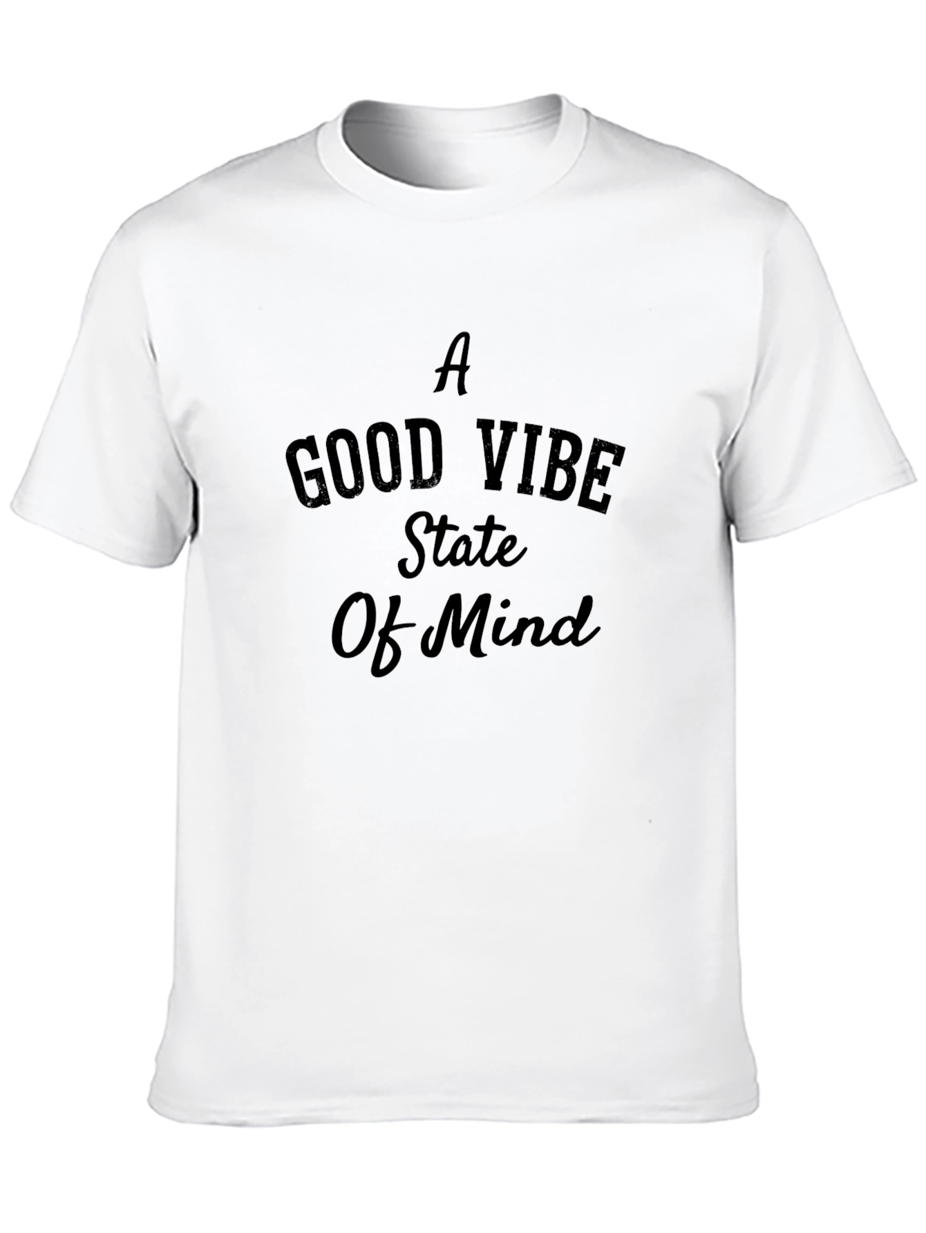 Good Vibes Graphic T-Shirt - Black