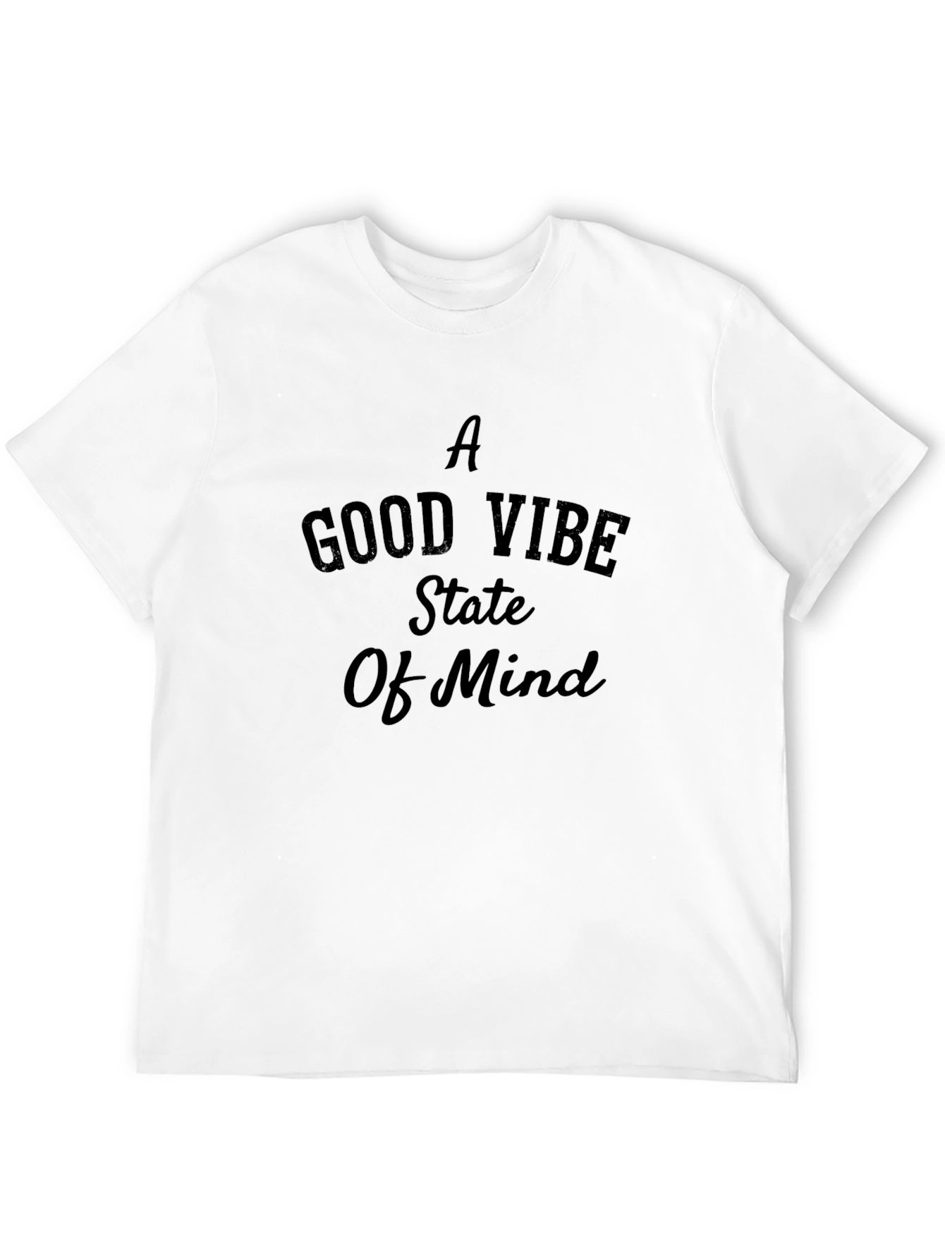 Good Vibes Graphic T-Shirt - Black