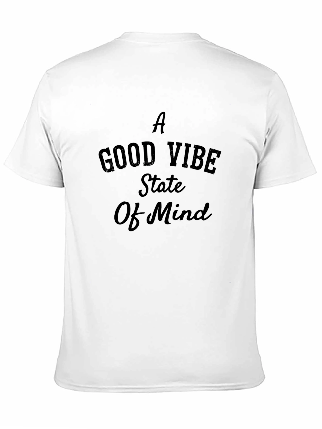 Good Vibes Graphic T-Shirt - Black
