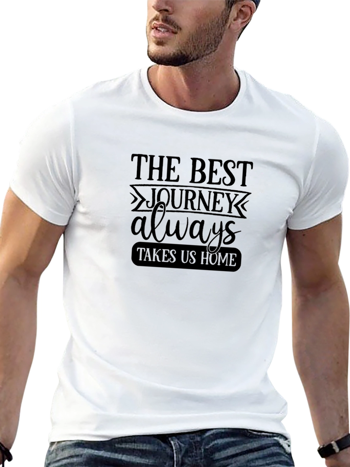 The Best Journey T-Shirt - Unisex Black Tee