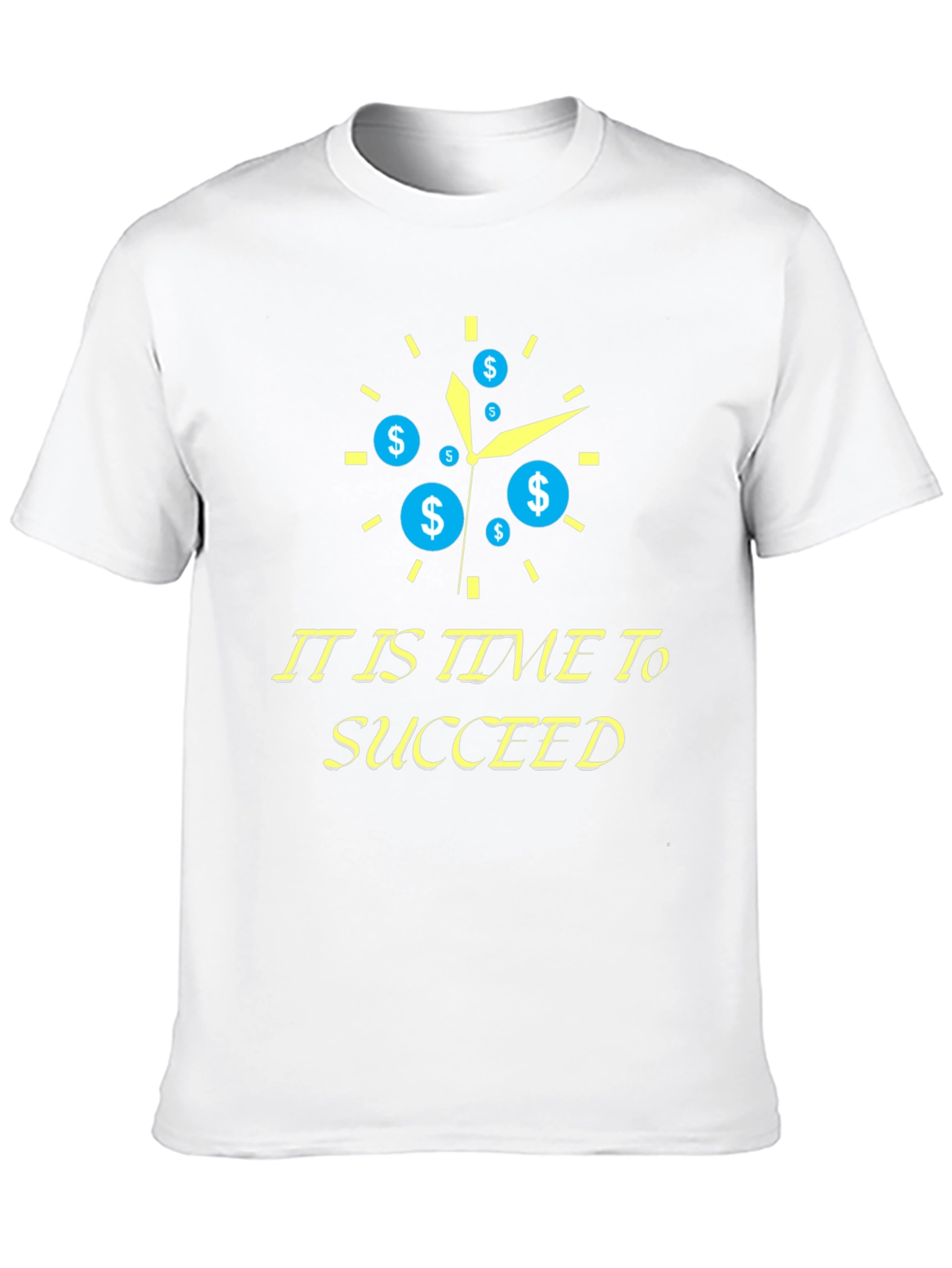 Time to Succeed Black T-Shirt