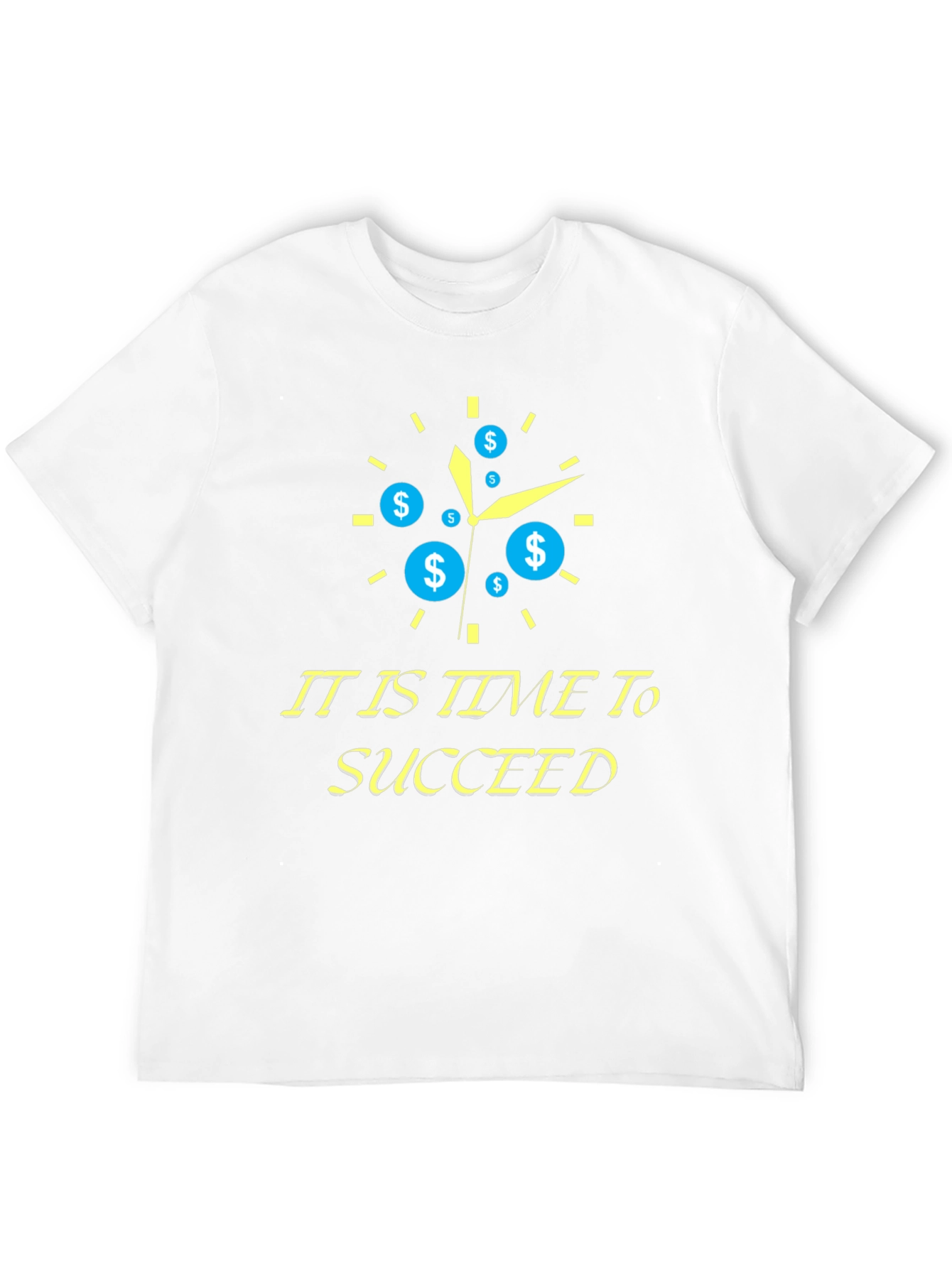 Time to Succeed Black T-Shirt