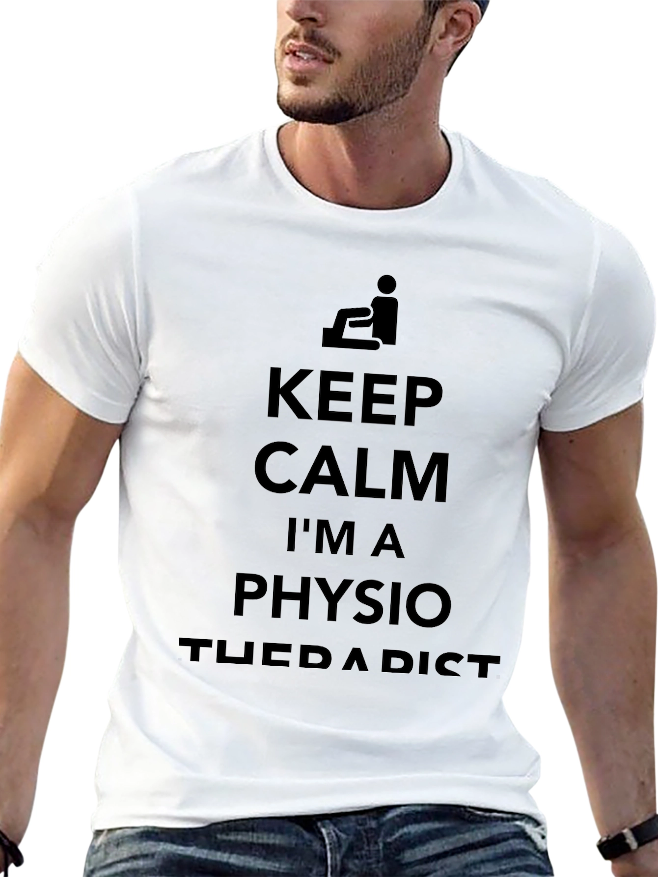 Keep Calm Im A Physio T-Shirt - Unisex