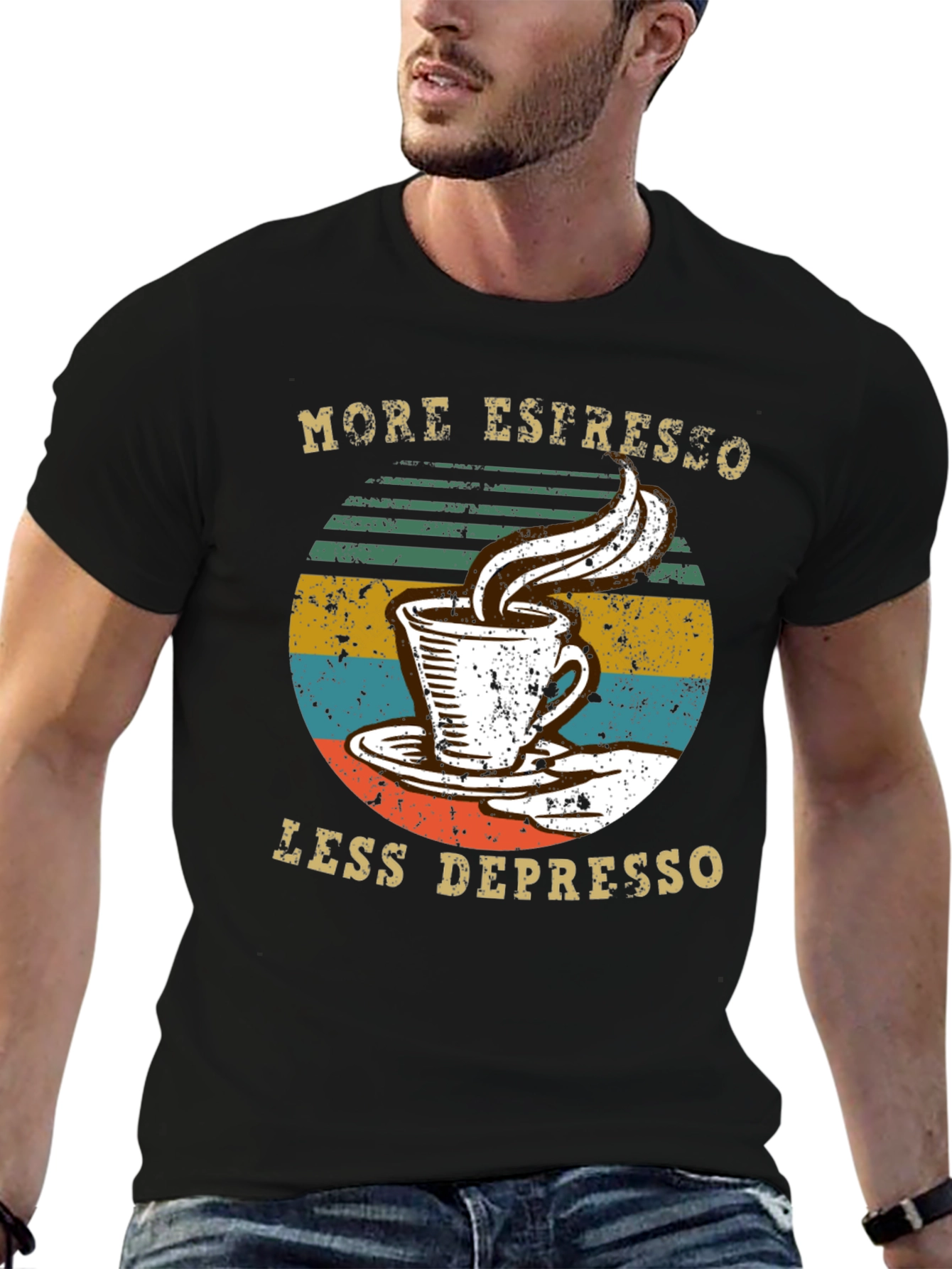 More Espresso Less Depresso Graphic Tee