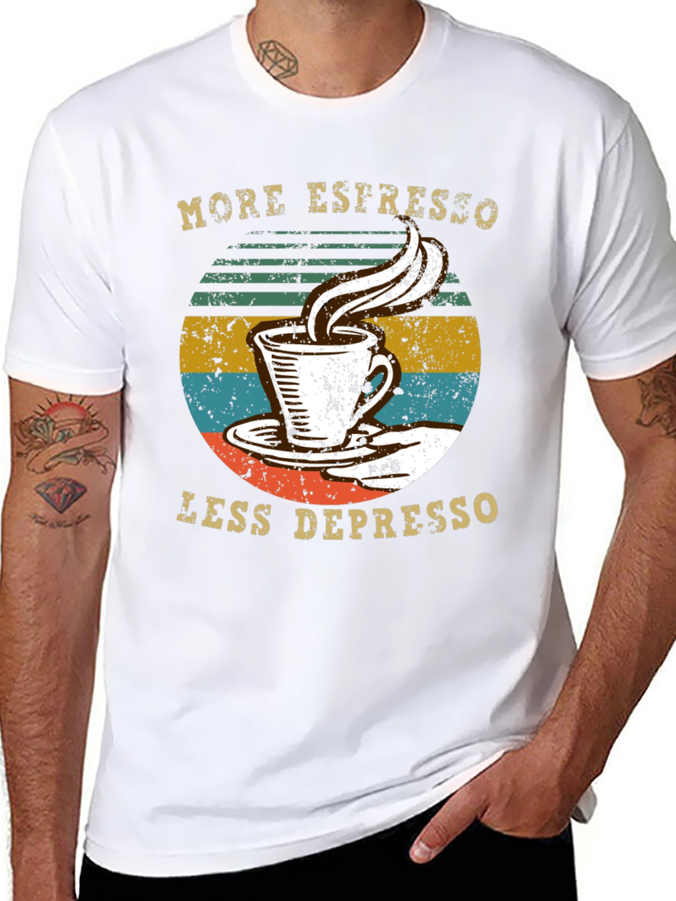 More Espresso Less Depresso Graphic Tee