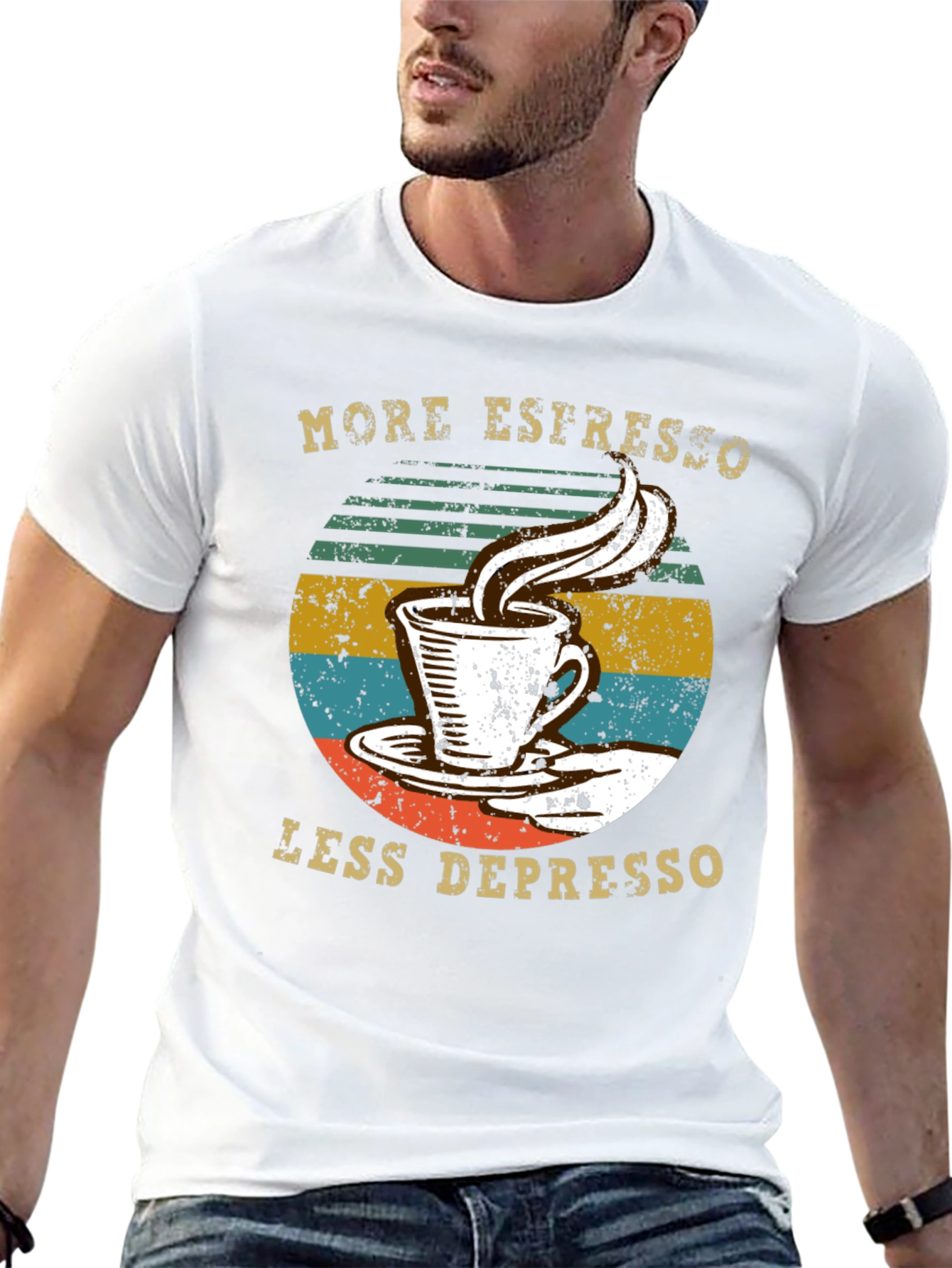 More Espresso Less Depresso Graphic Tee