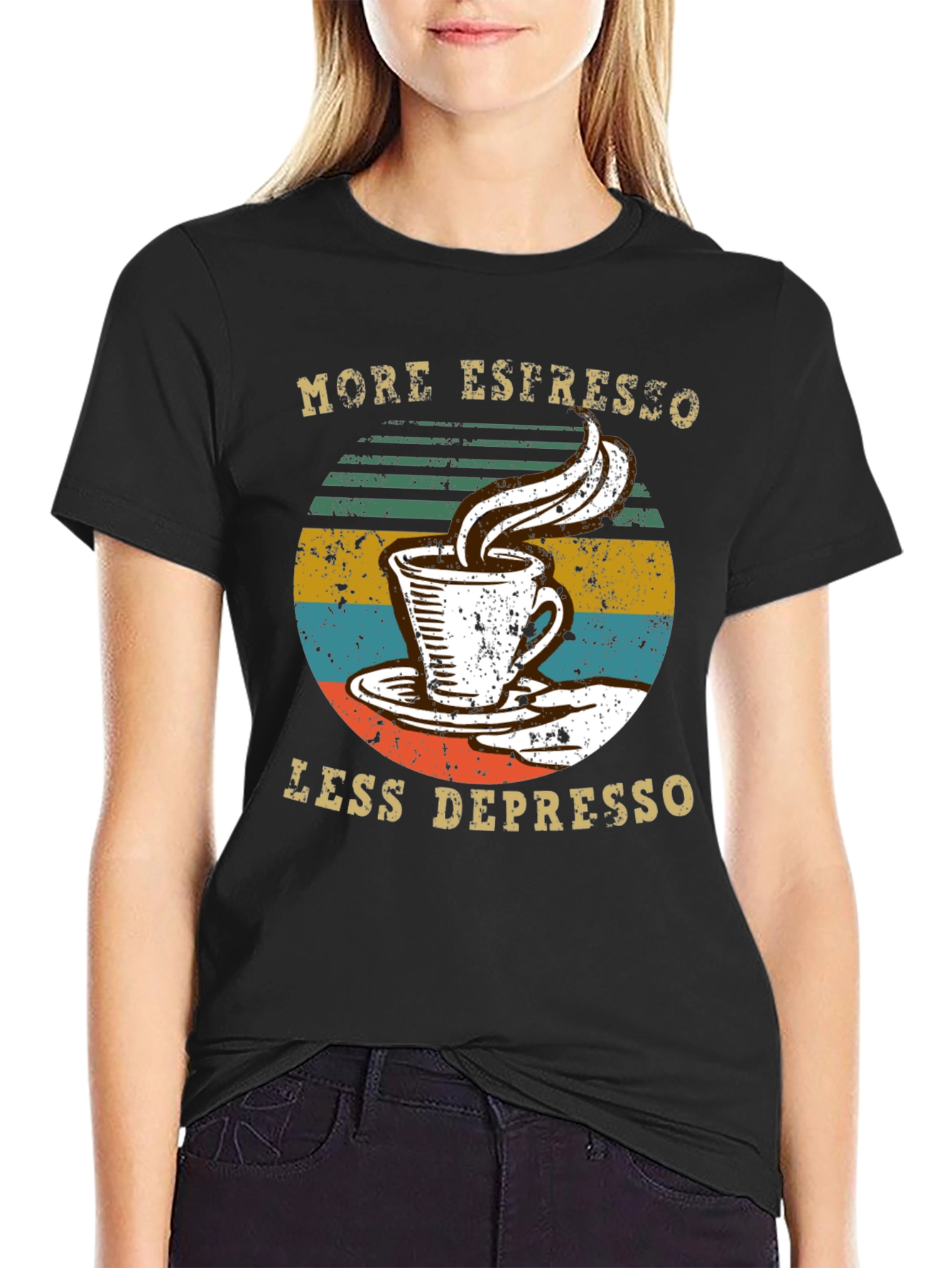 More Espresso Less Depresso Graphic Tee
