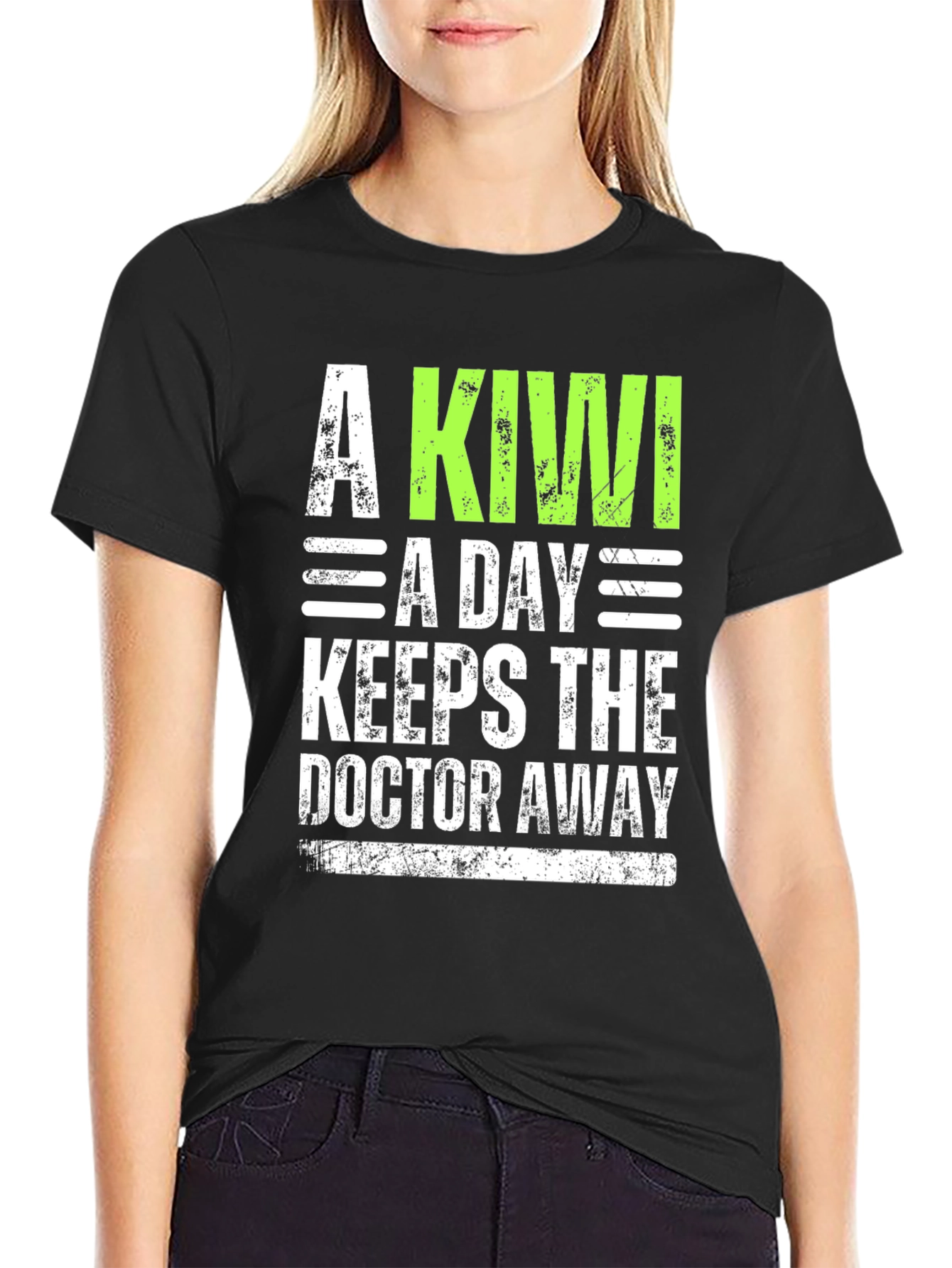 A Kiwi A Day T-Shirt - Funny Health Tee