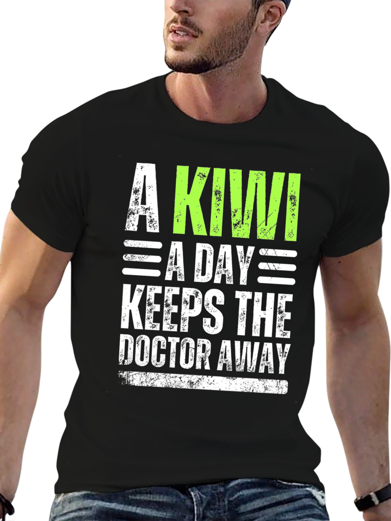 A Kiwi A Day T-Shirt - Funny Health Tee
