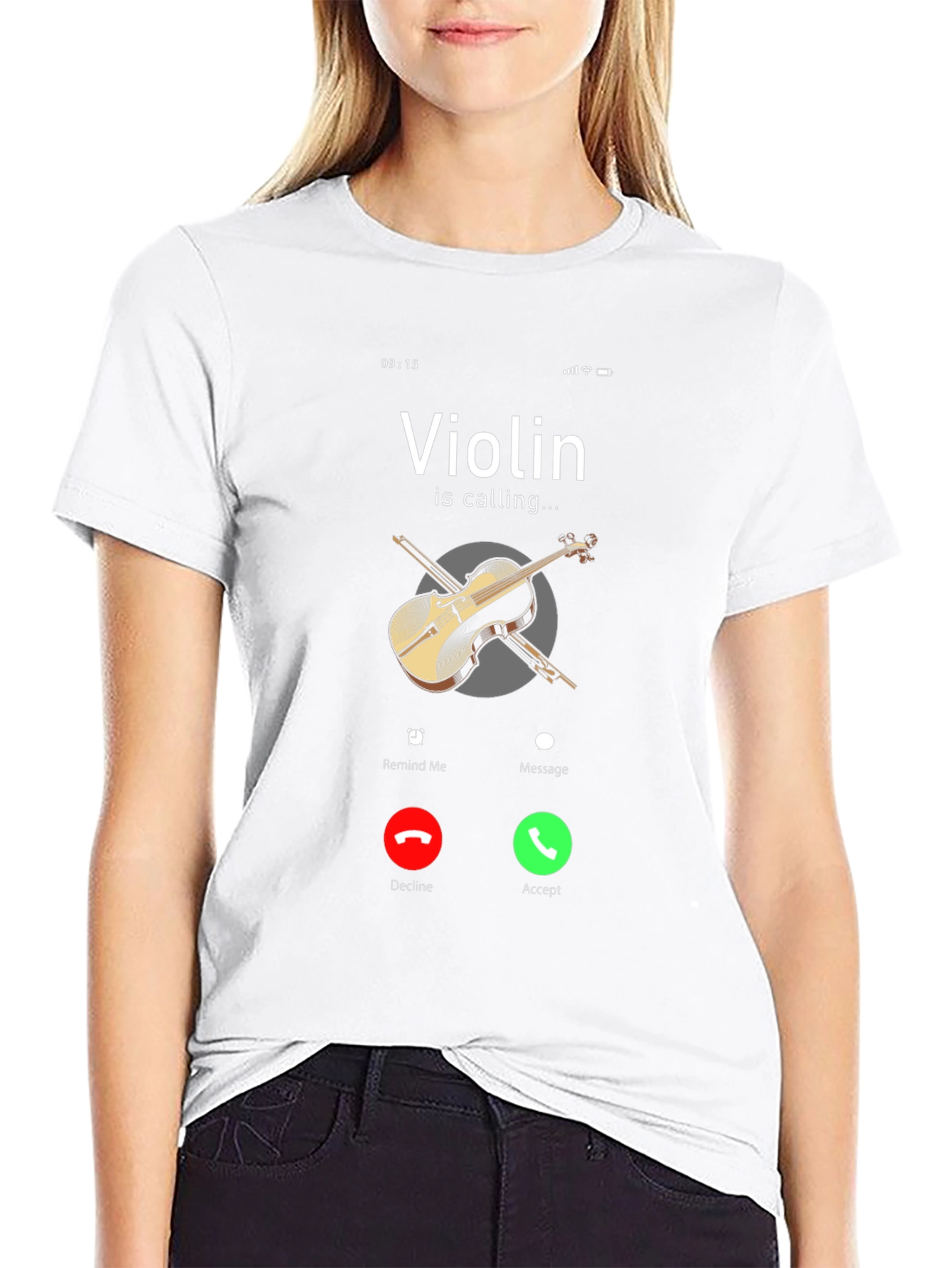Violin is Calling T-Shirt - Music Lover Tee