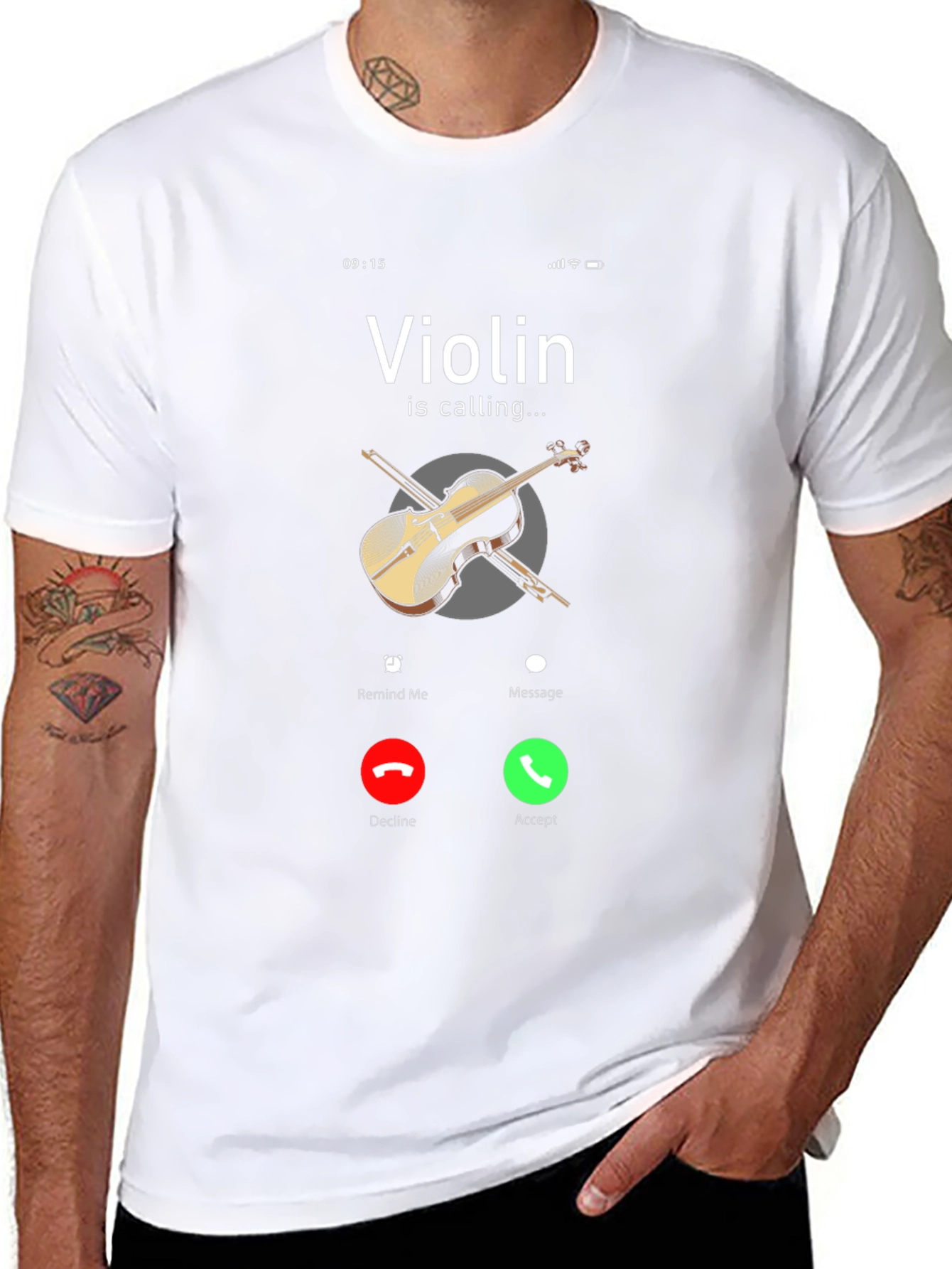 Violin is Calling T-Shirt - Music Lover Tee