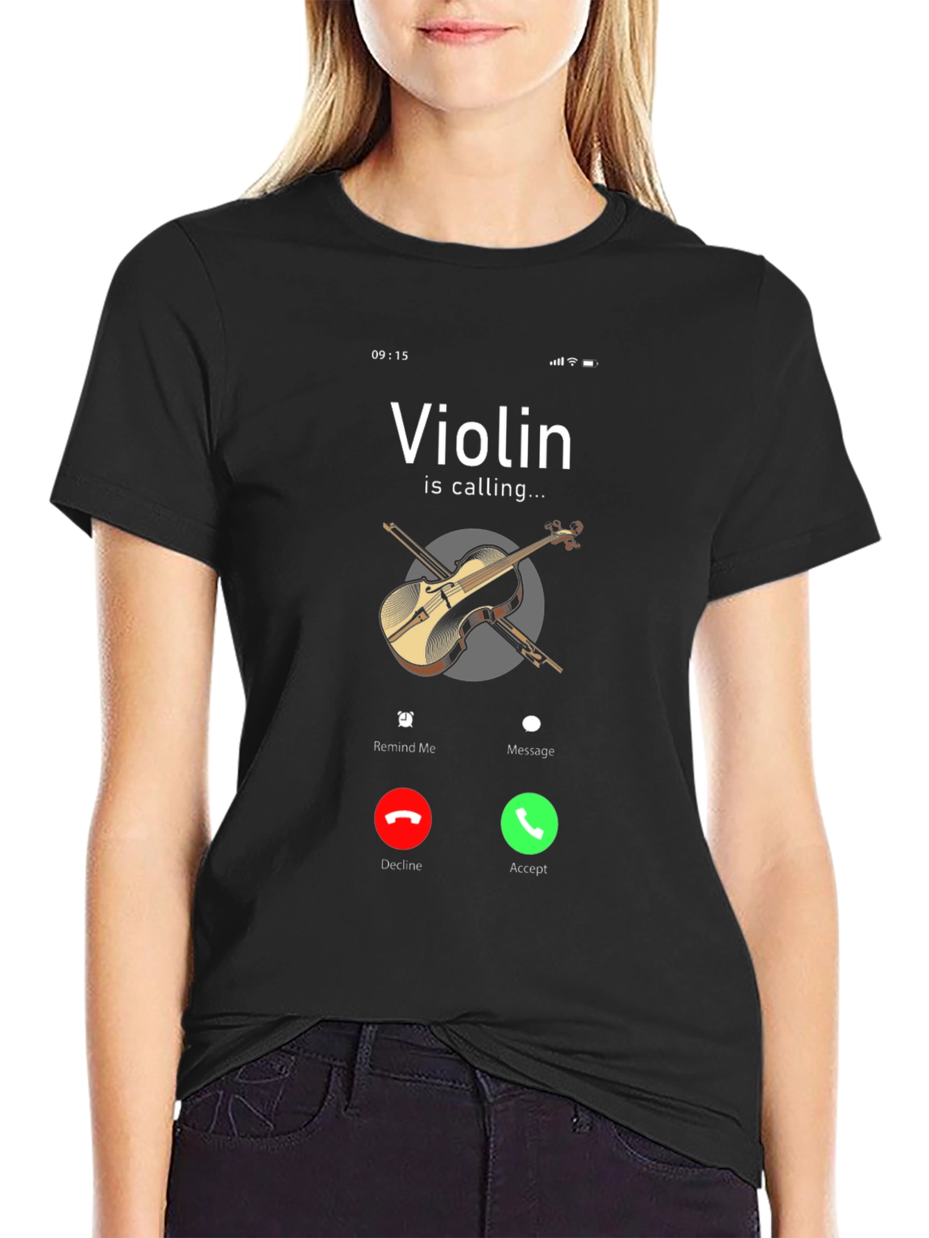 Violin is Calling T-Shirt - Music Lover Tee