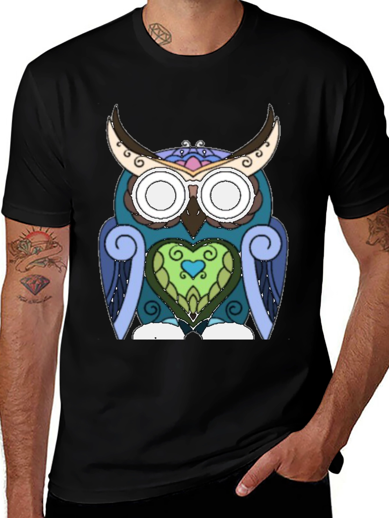 Owl Heart T-Shirt