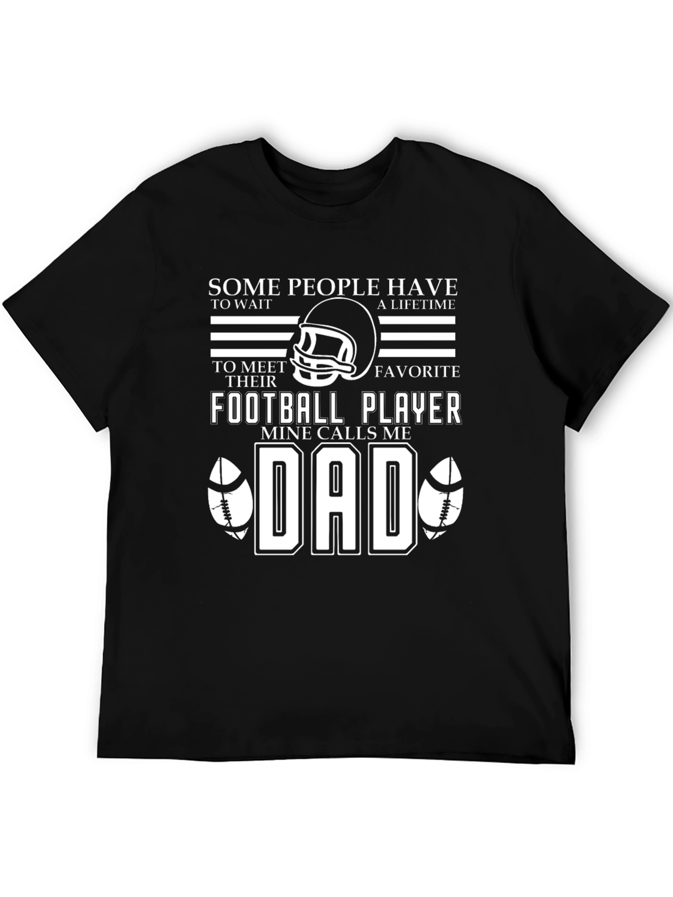Football Dad T-Shirt - Gift for Father