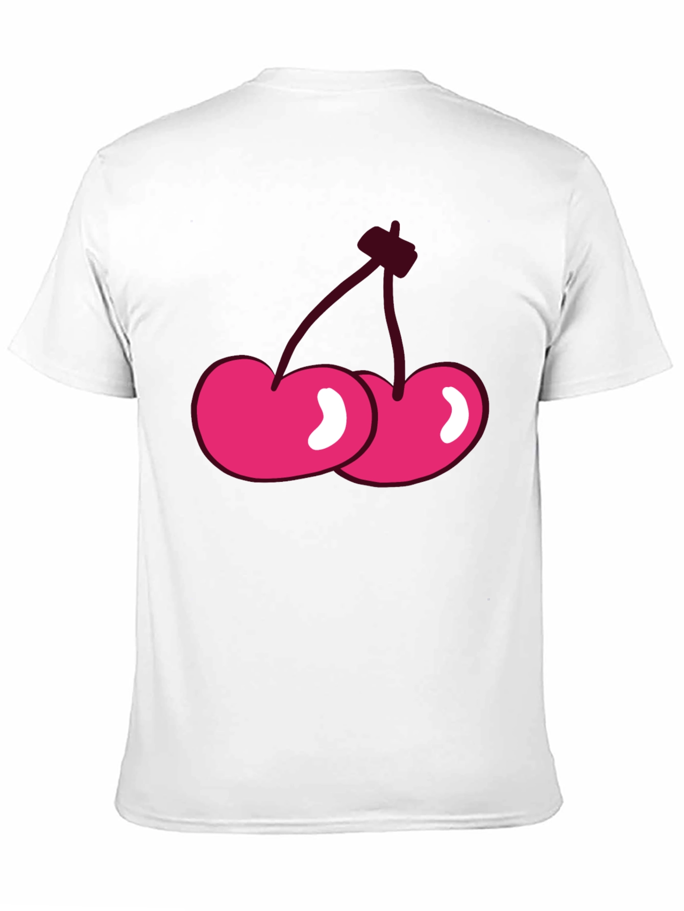 Cherry Graphic Tee - Casual Comfort