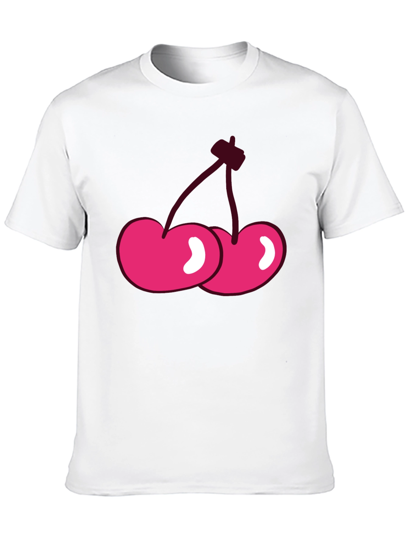 Cherry Graphic Tee - Casual Comfort