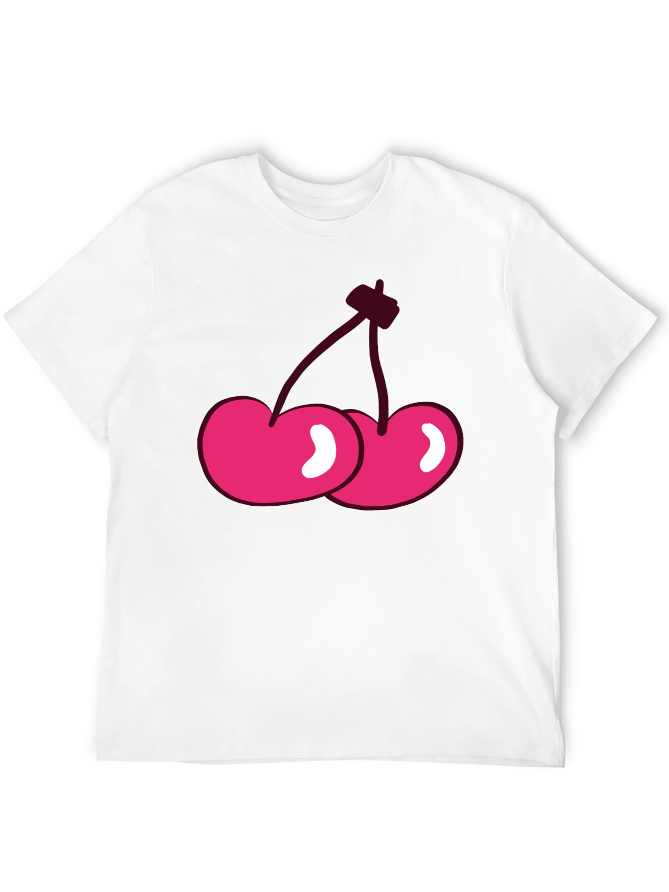 Cherry Graphic Tee - Casual Comfort