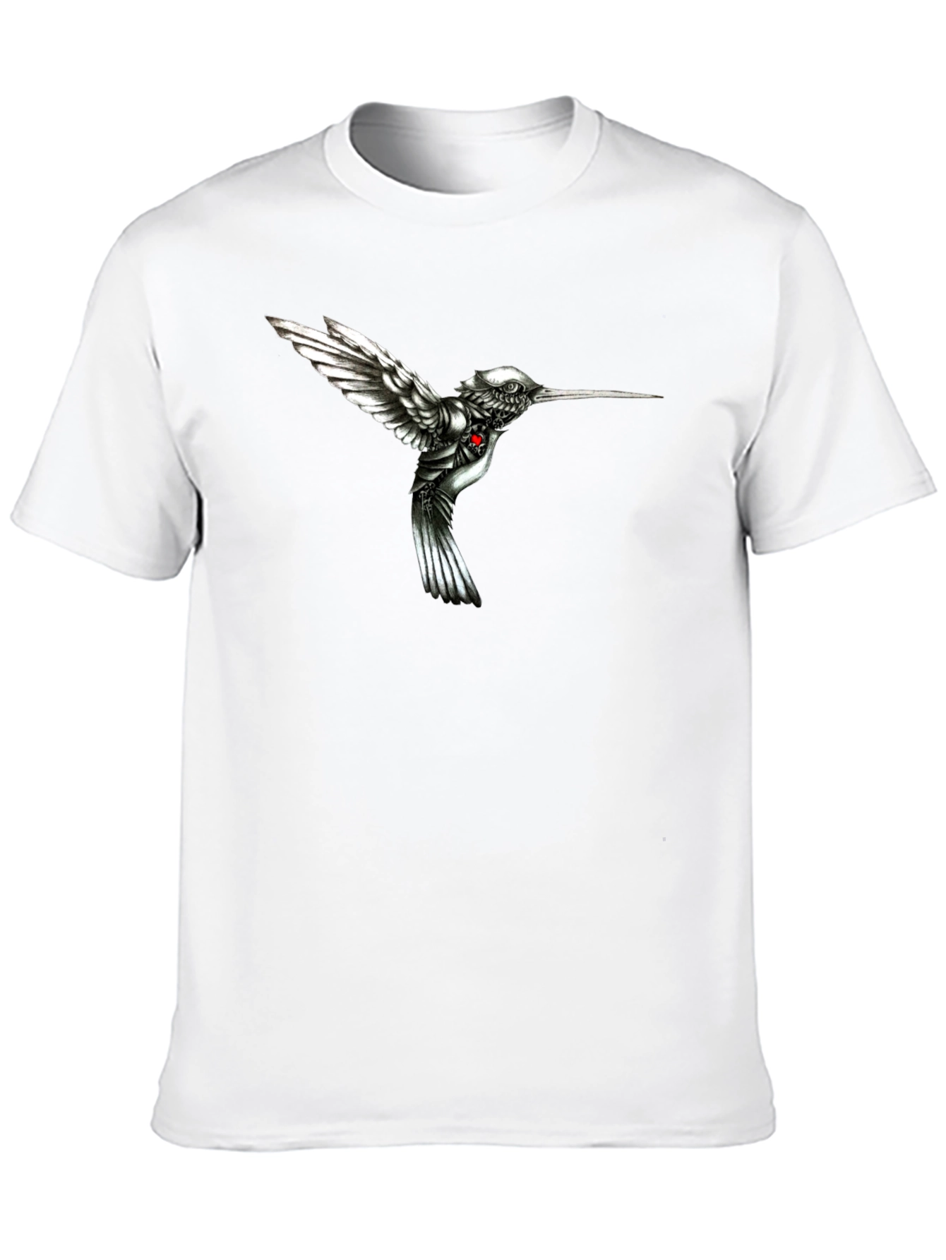 Hummingbird Graphic Tee - Unique Design