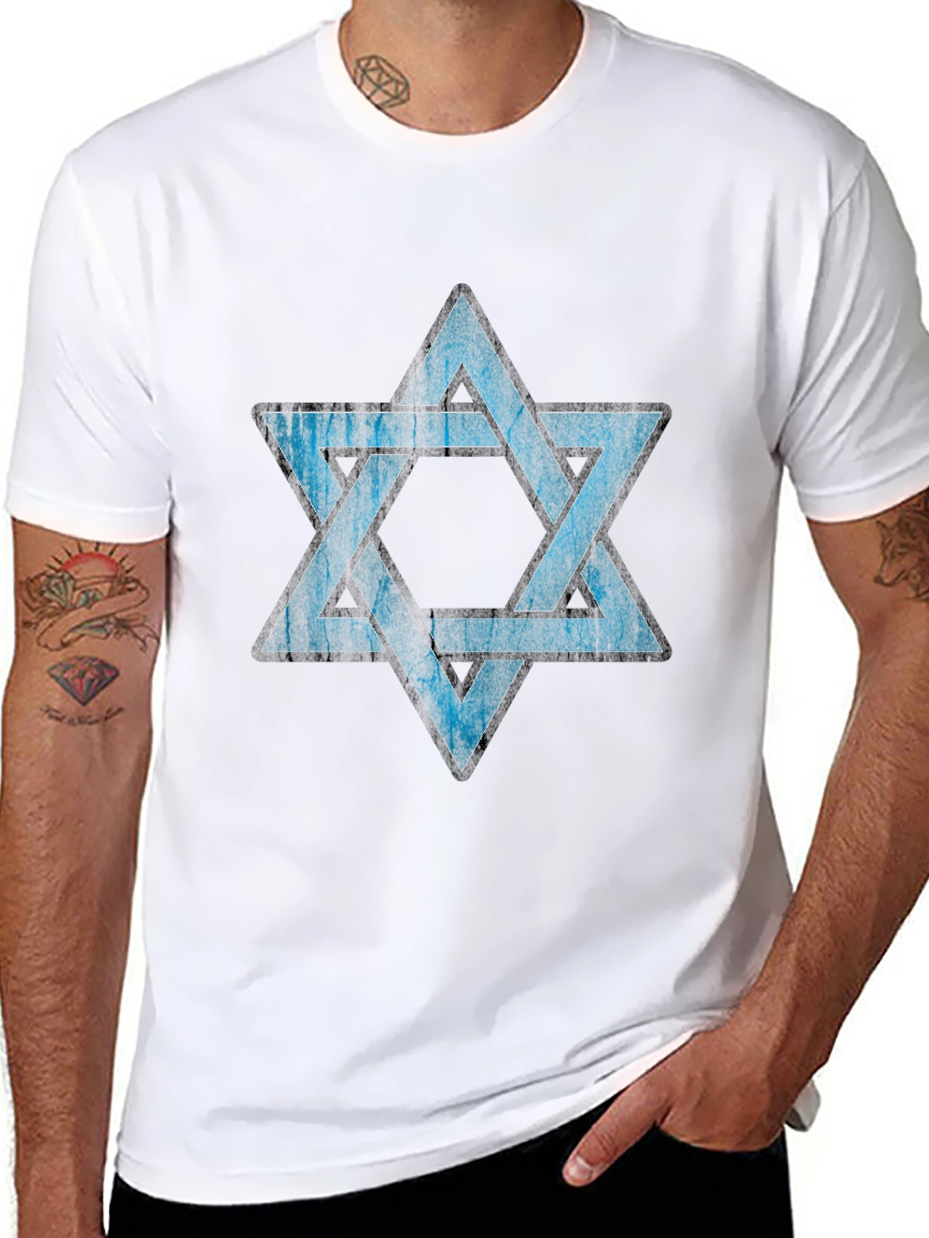 Star of David Graphic Tee