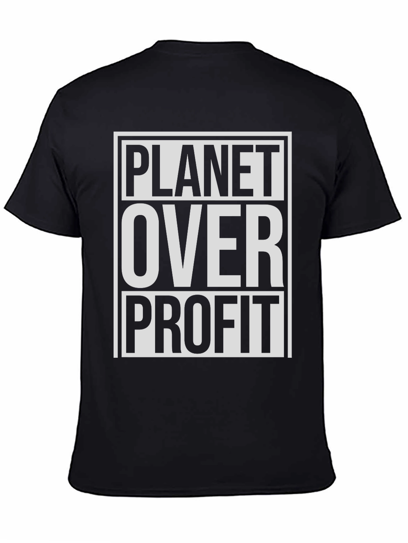 Planet Over Profit T-Shirt - Eco Friendly Tee