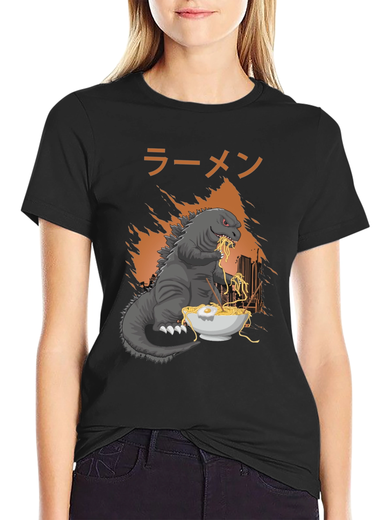 Godzilla Ramen Graphic Tee