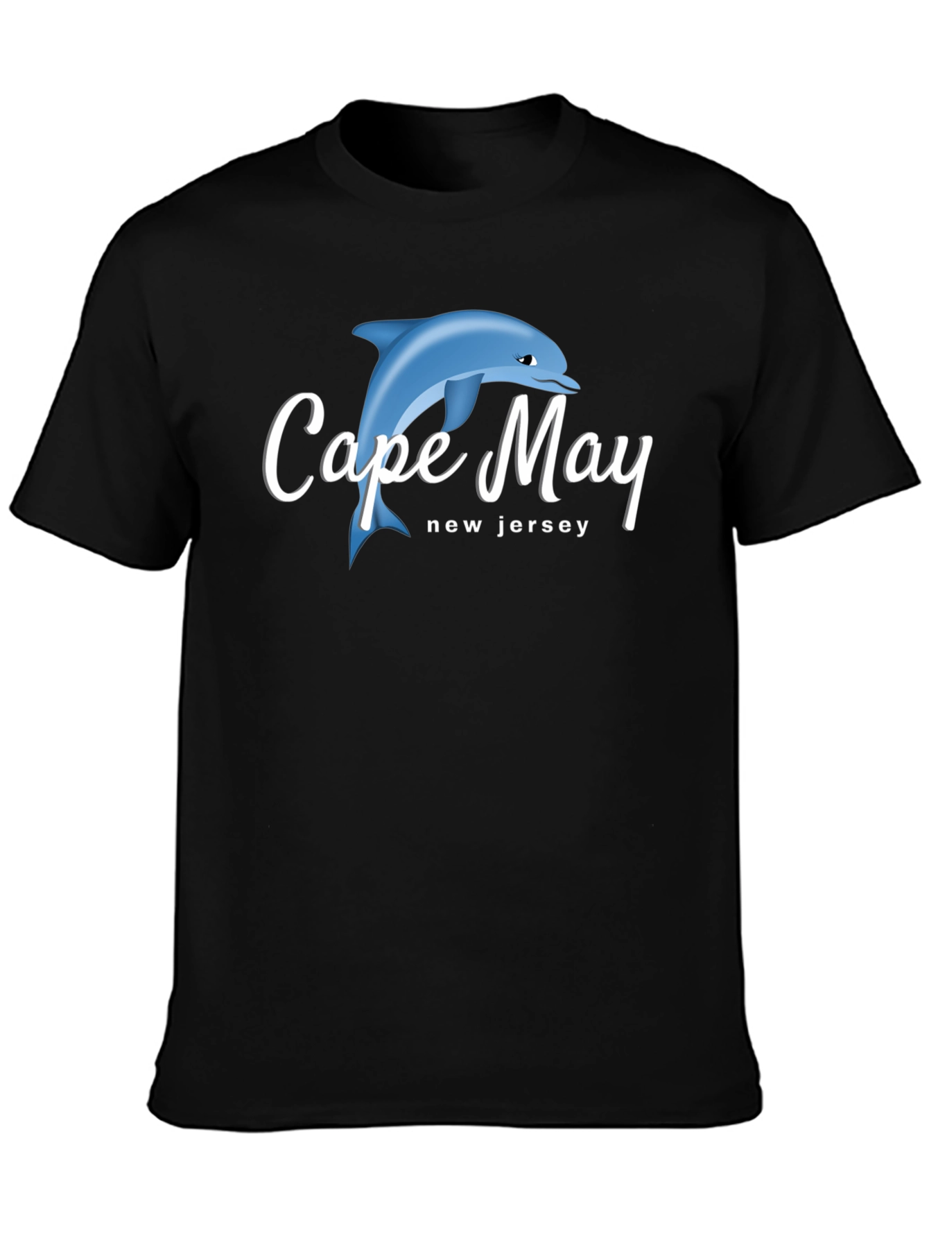Cape May New Jersey Dolphin Graphic T-Shirt