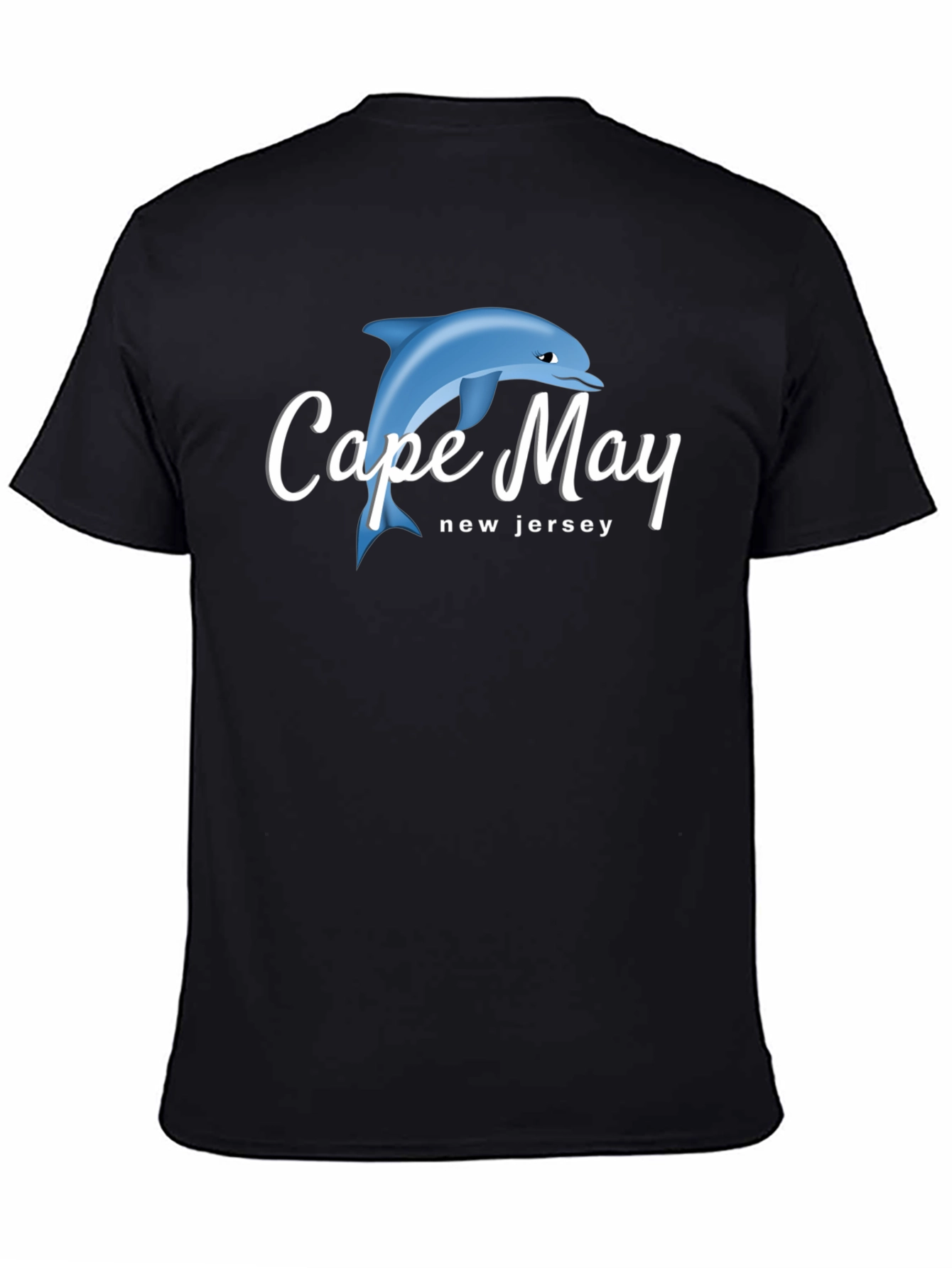 Cape May New Jersey Dolphin Graphic T-Shirt