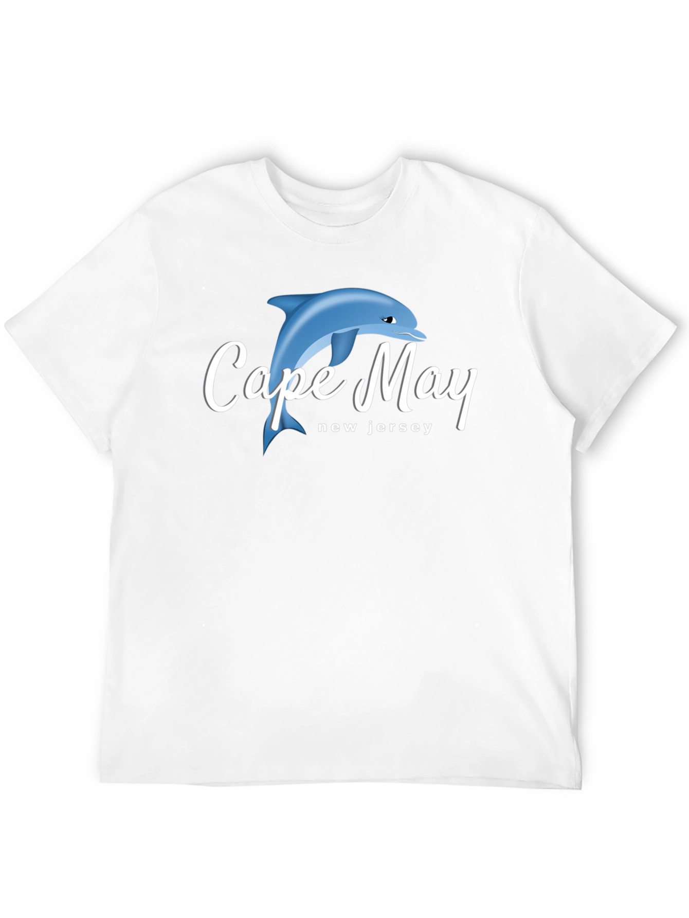 Cape May New Jersey Dolphin Graphic T-Shirt