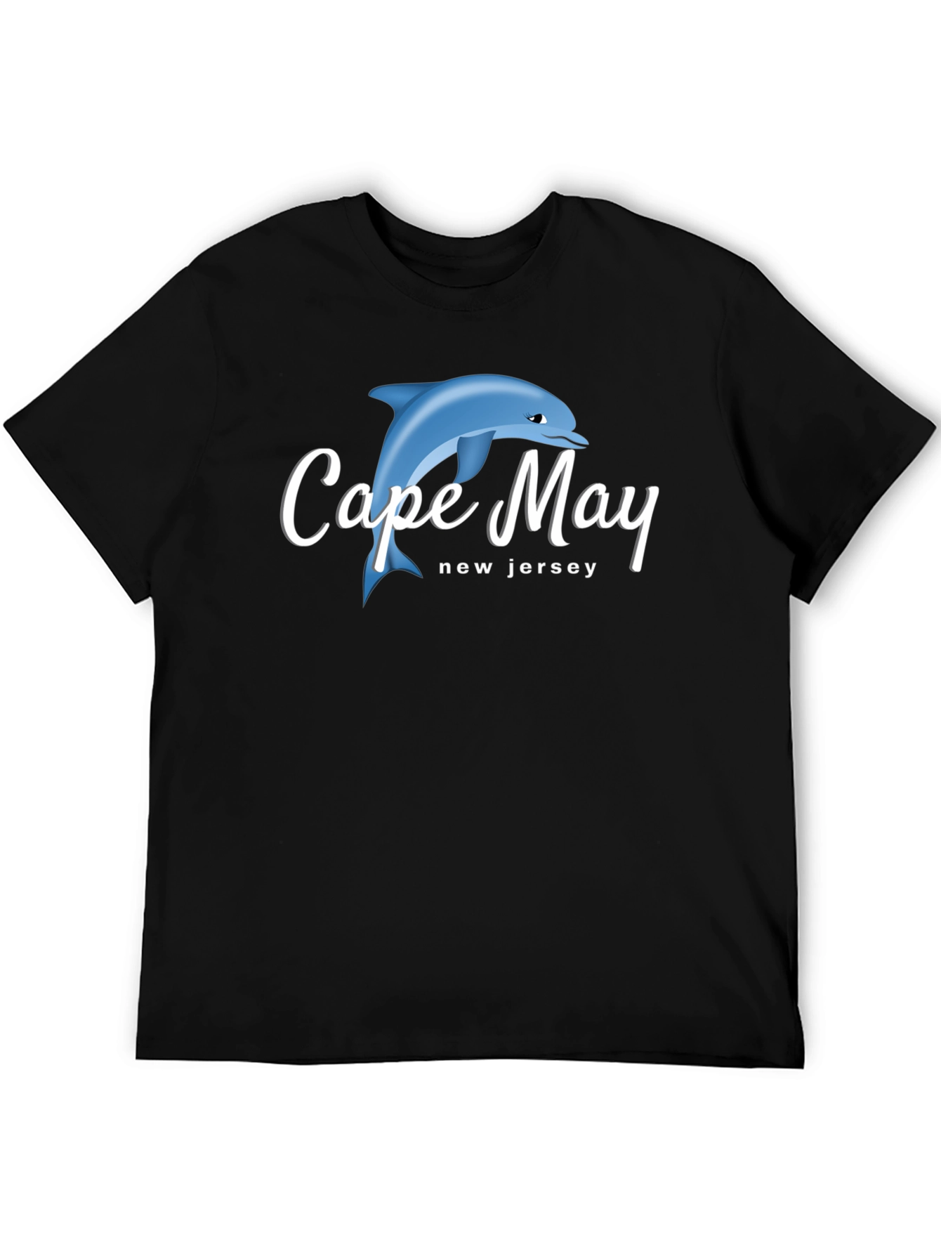 Cape May New Jersey Dolphin Graphic T-Shirt