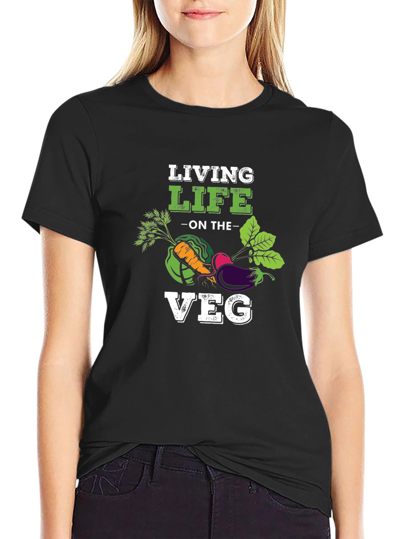 Living Life on the Veg T-Shirt