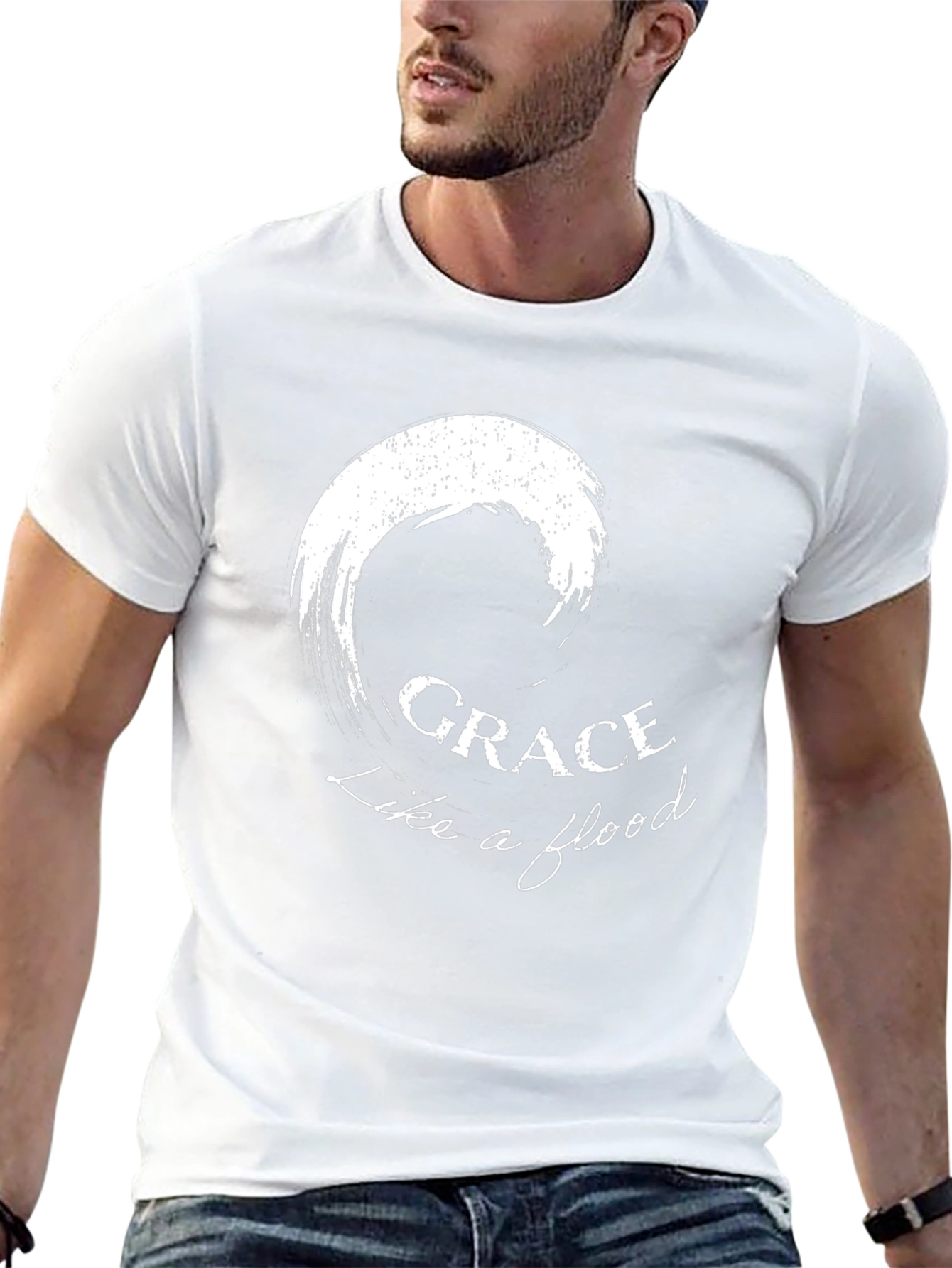Grace Like A Flood Black T-Shirt