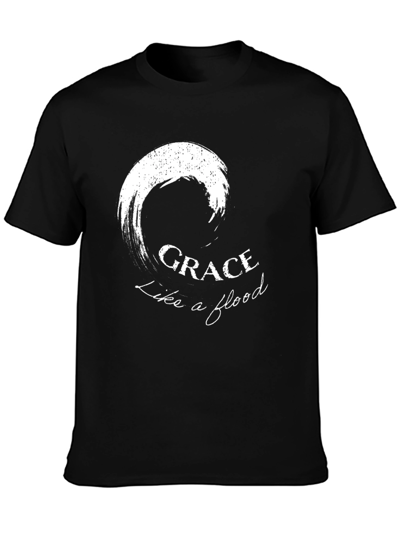 Grace Like A Flood Black T-Shirt