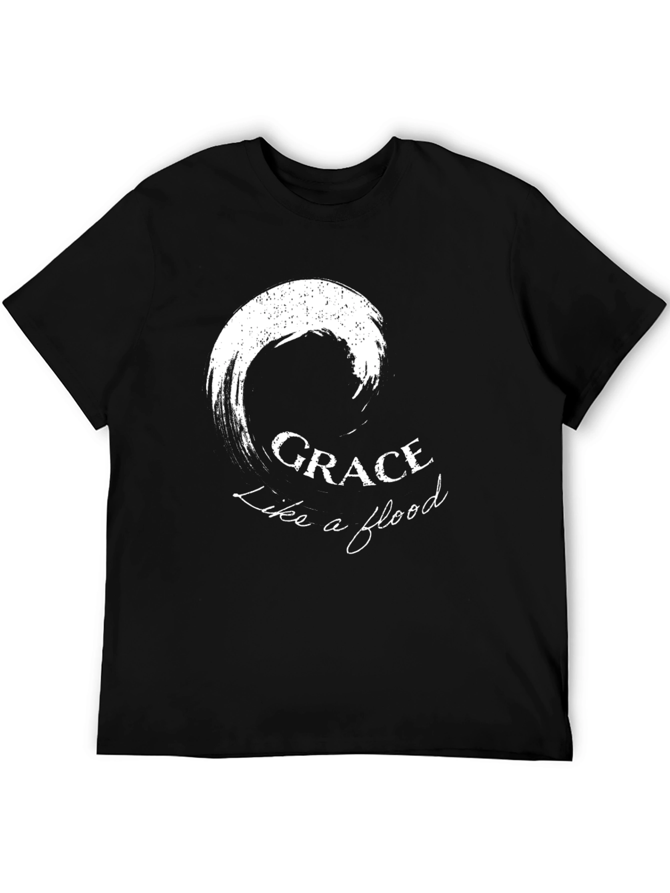 Grace Like A Flood Black T-Shirt