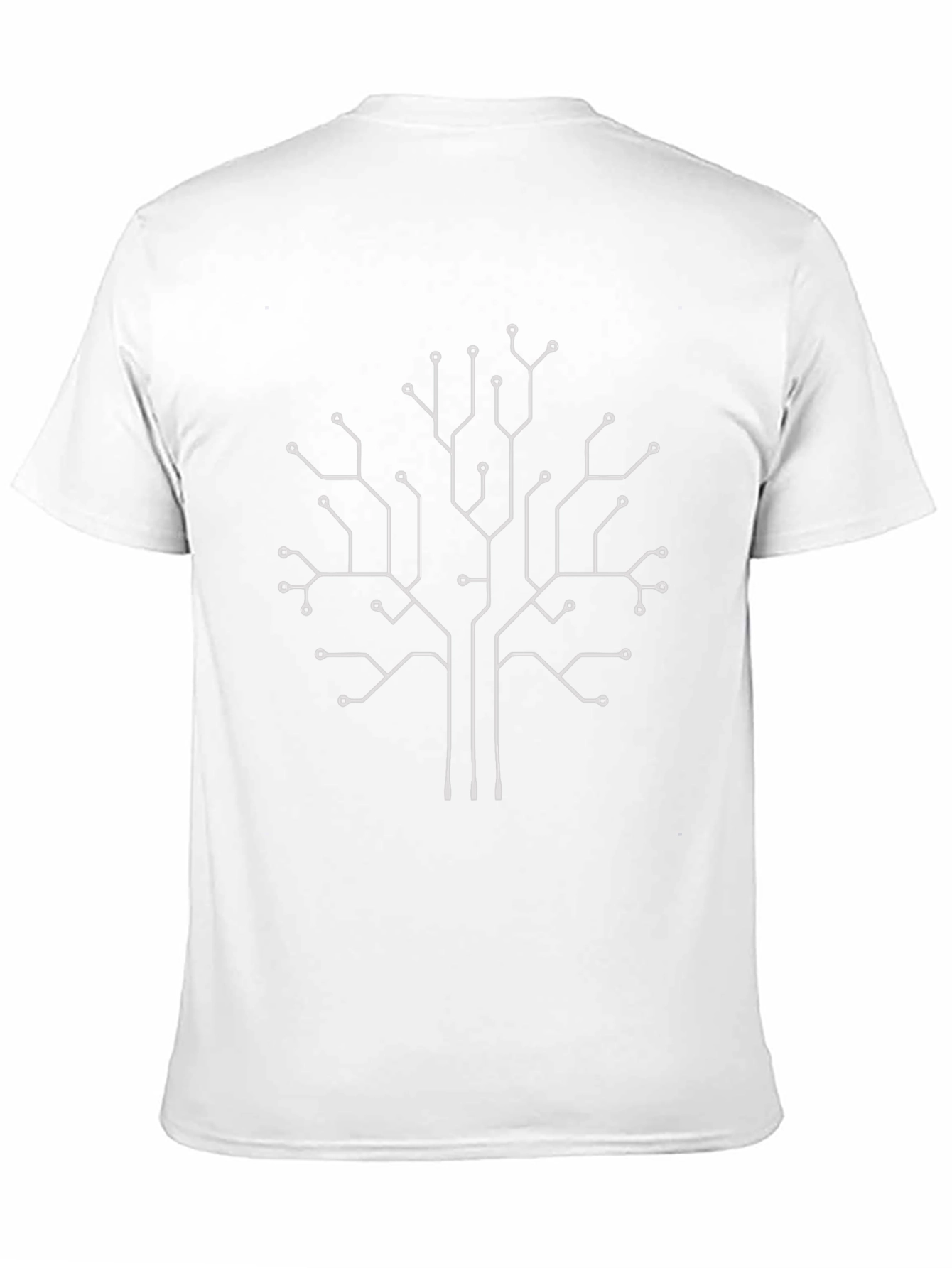 Tech Tree Graphic Tee - Stylish Geek Fashion