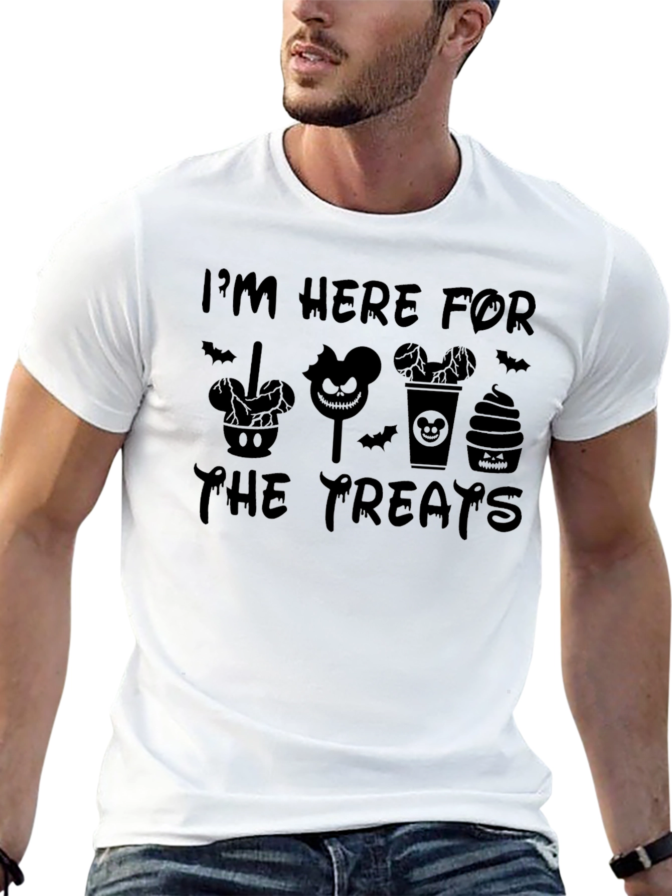 Im Here For The Treats Halloween T-Shirt