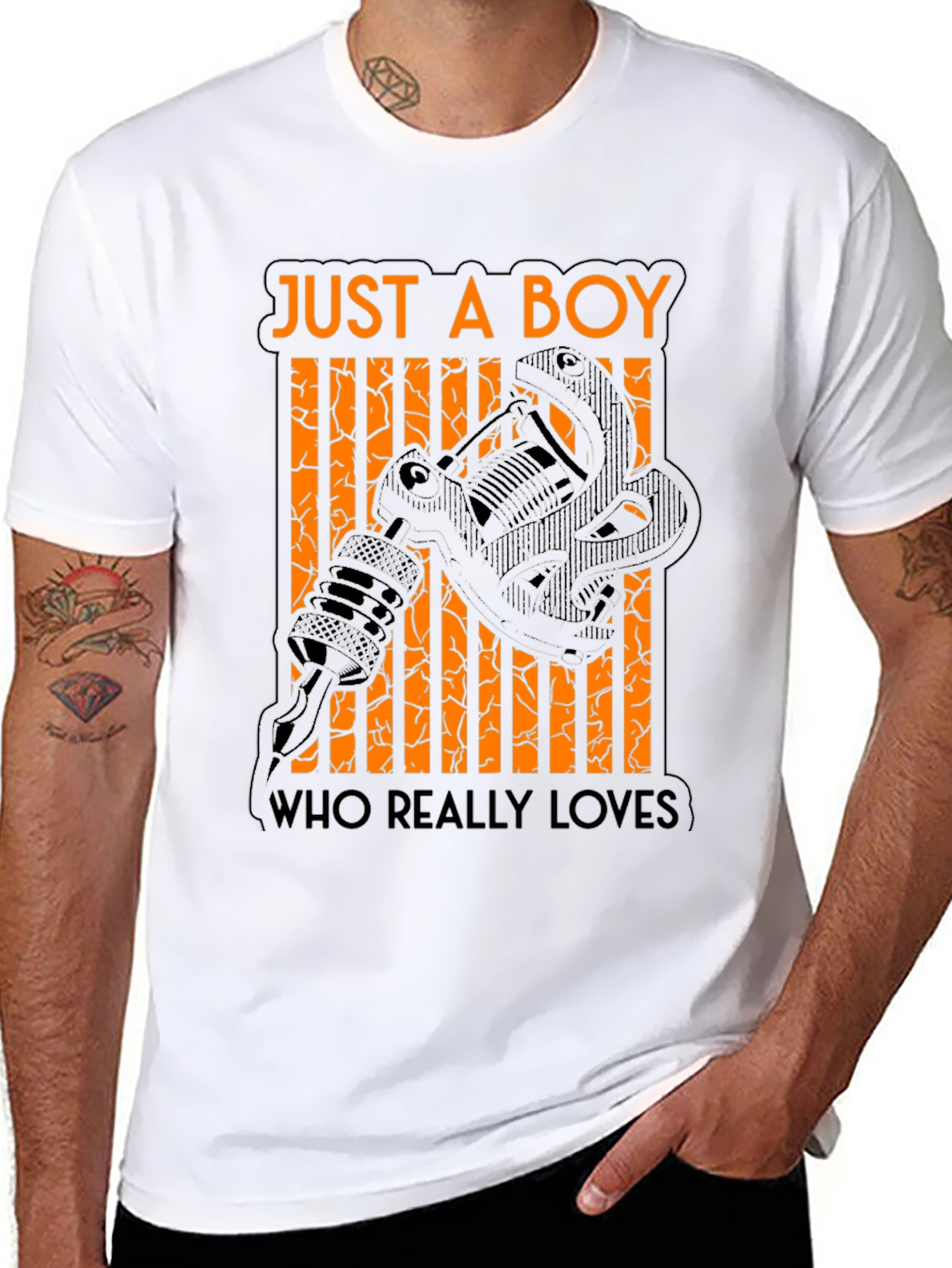 Just a Boy Who Loves Tattooing T-Shirt
