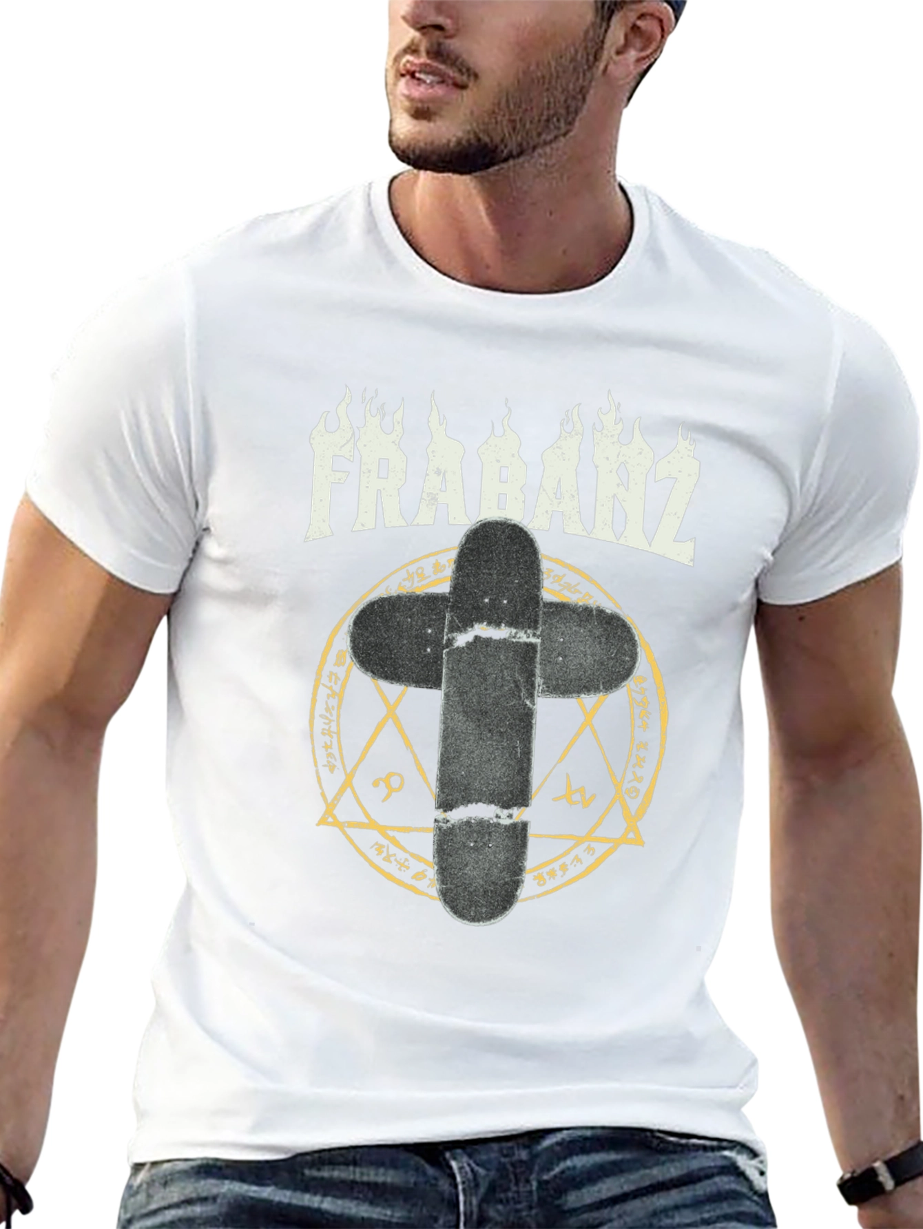 Frabanz Skateboard Graphic Tee